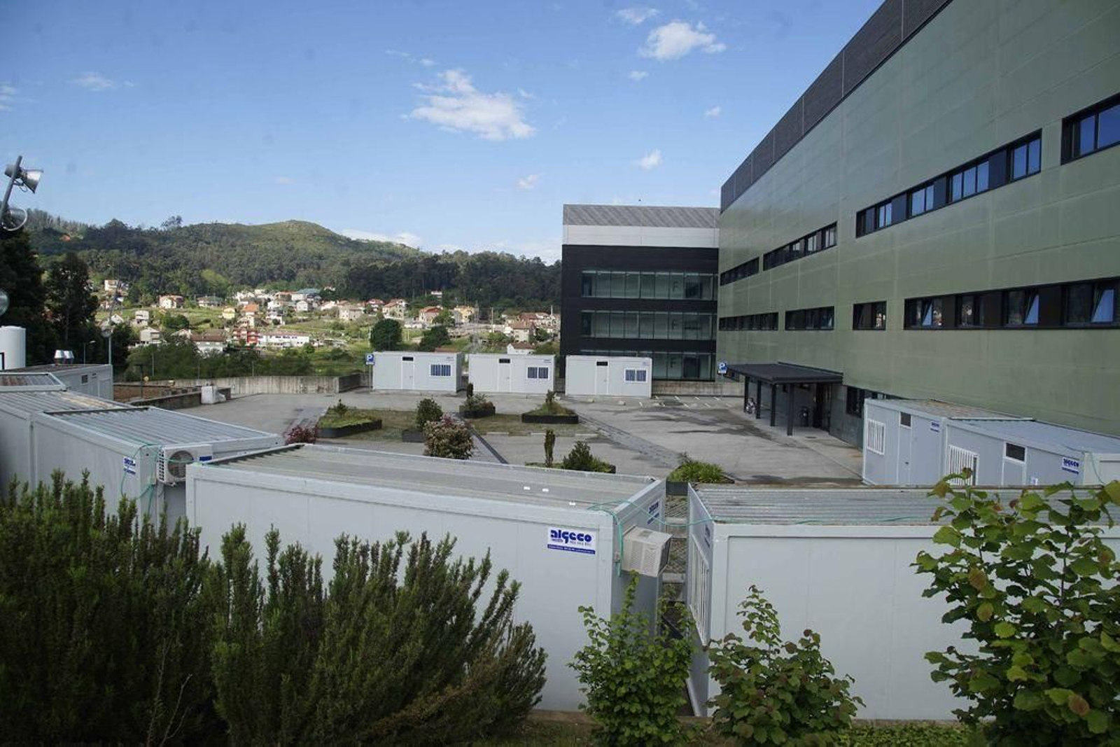 Las casetas para los médicos de guardia siguen vacías