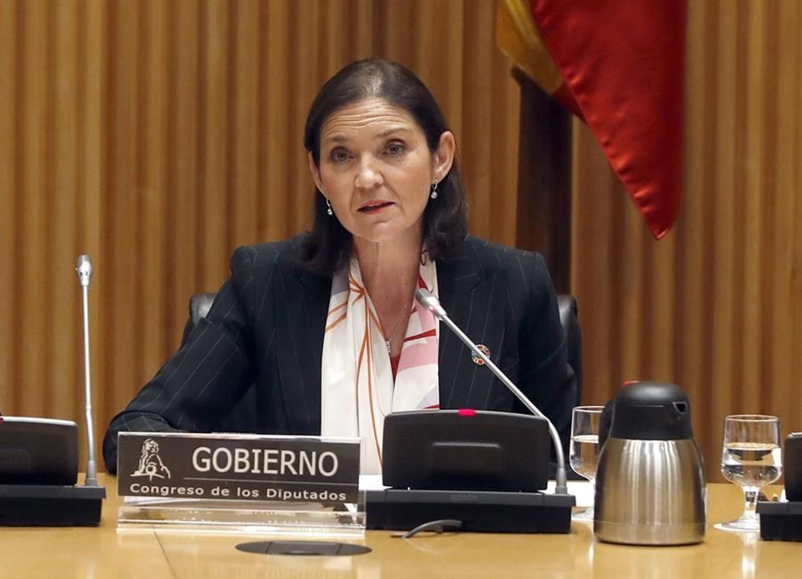 La ministra de Industria, Comercio y Turismo, Reyes Maroto