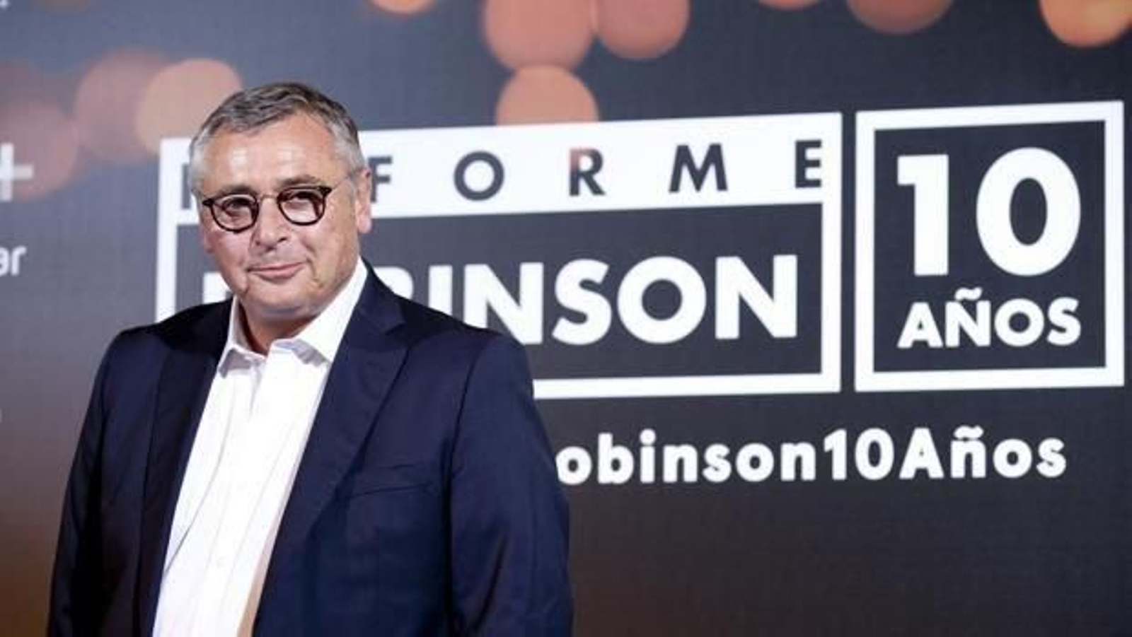 El exfutbolista y periodista inglés Michael Robinson.