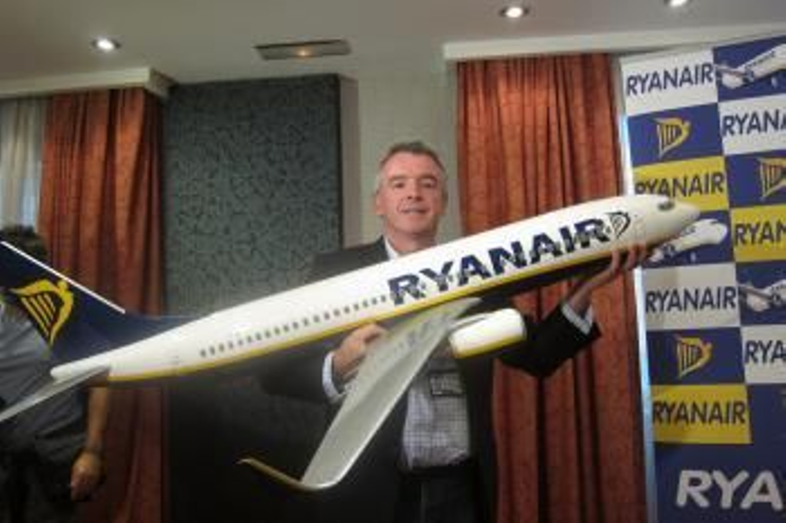El presidente de Ryanair, Michael O'Leary