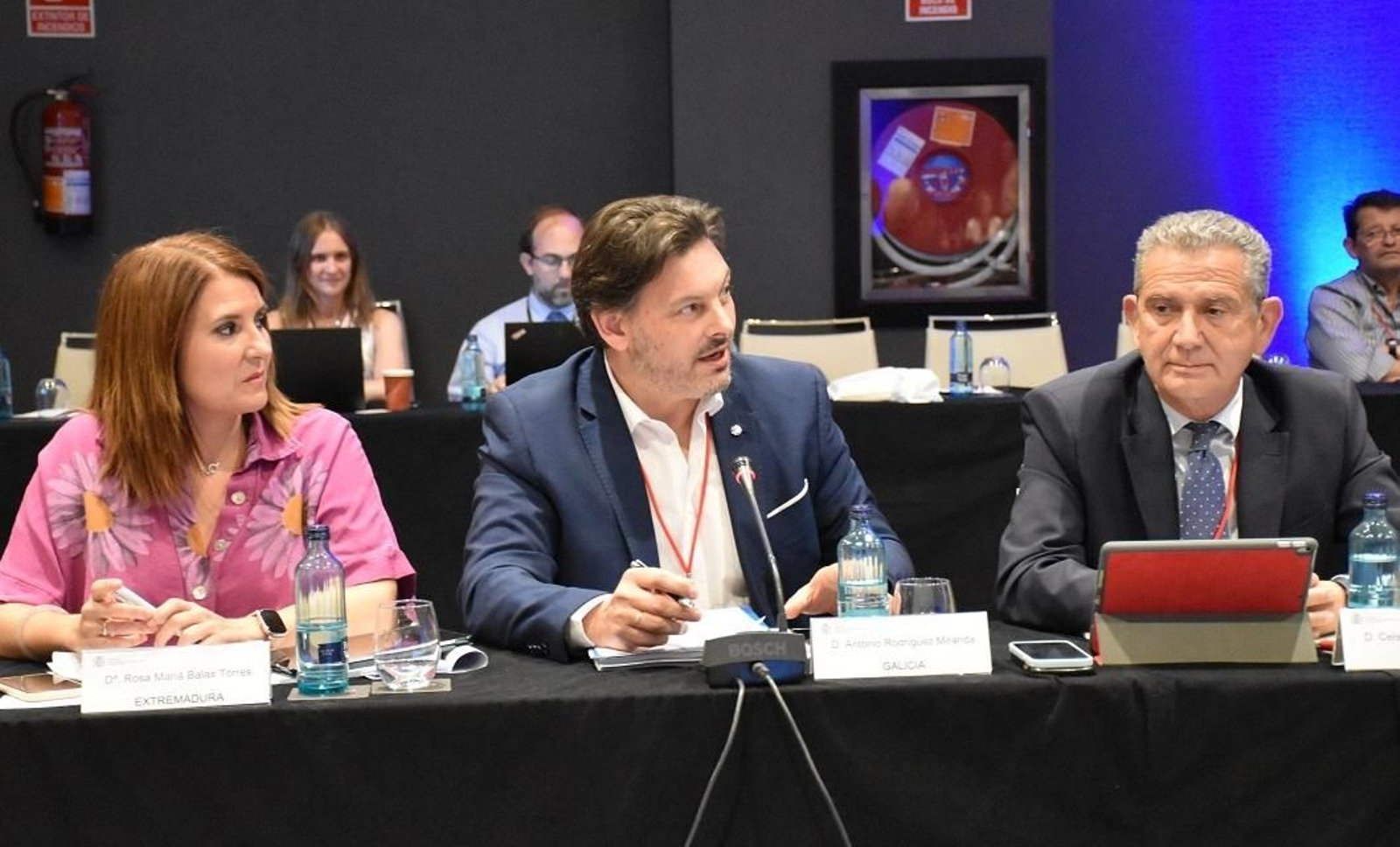 El secretario xeral da Emigración en el I Pleno del VIII Mandato del Consejo General de la Ciudadanía Española en el Exterior