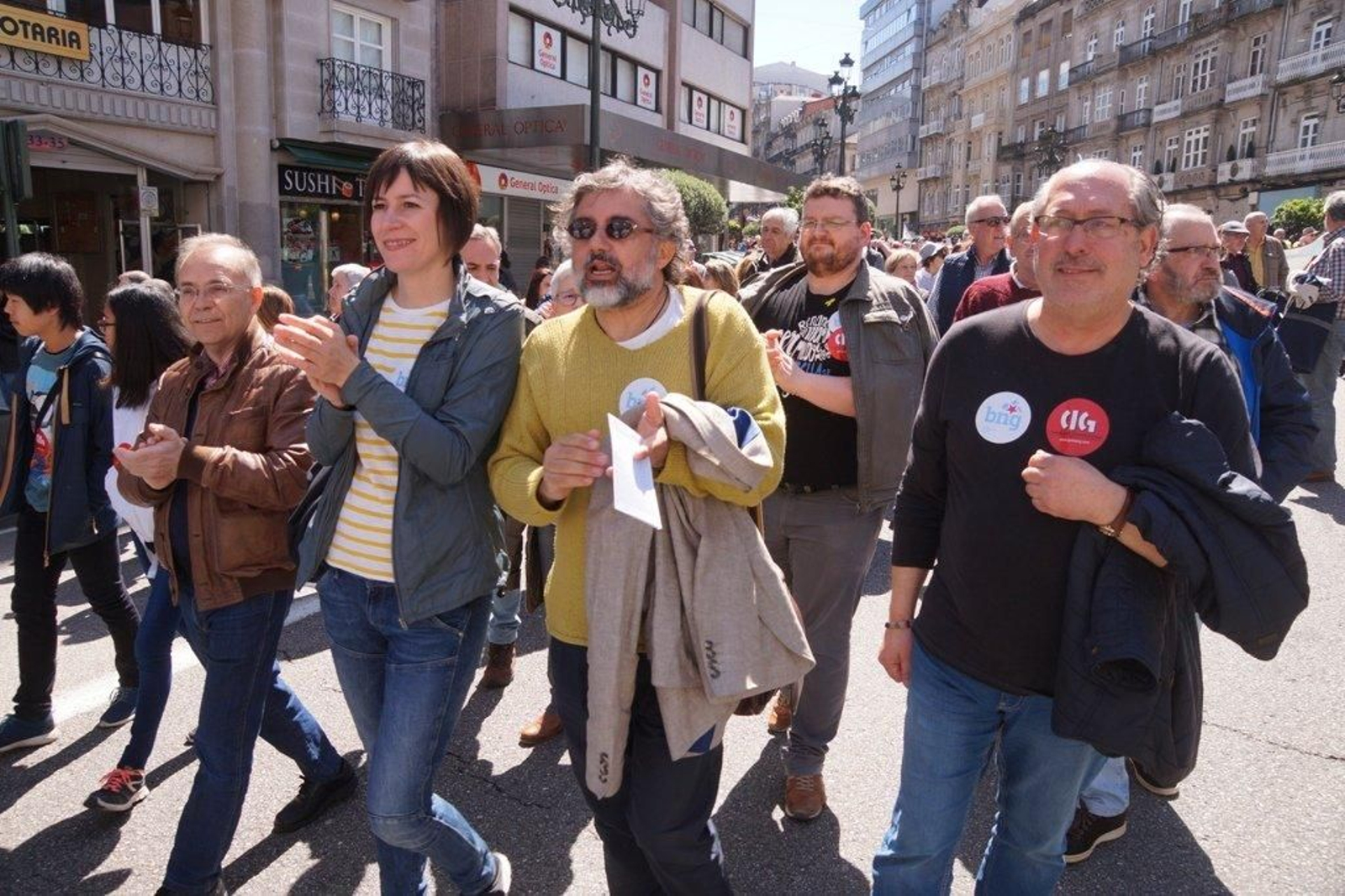 La manifestación de la CIG en Vigo  63