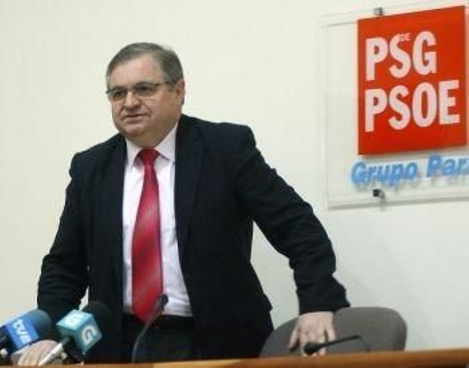 El portavoz del Grupo Parlamentario del PSdeG, Ismael Rego.