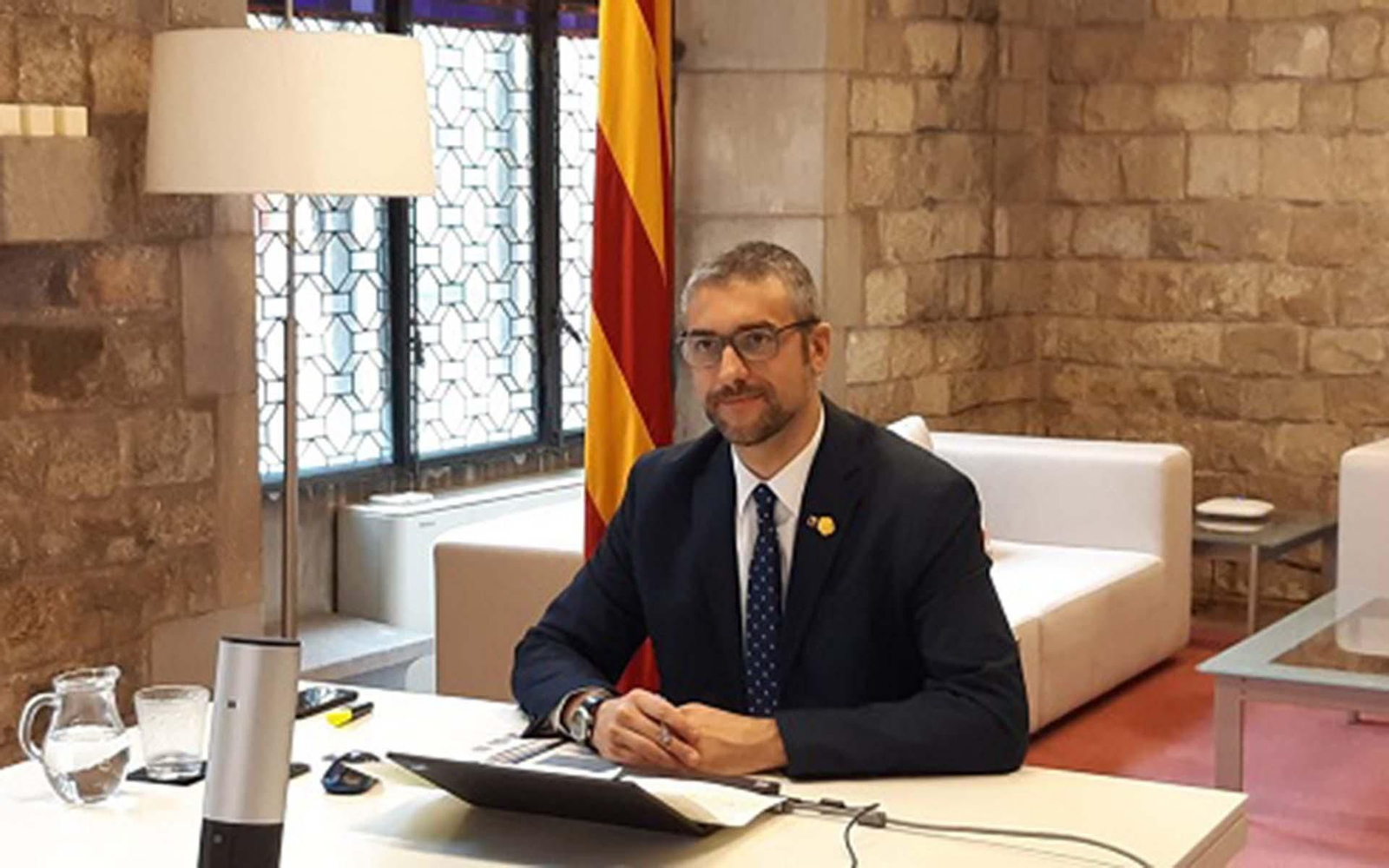 El conseller de Acció Exterior, Bernat Solé