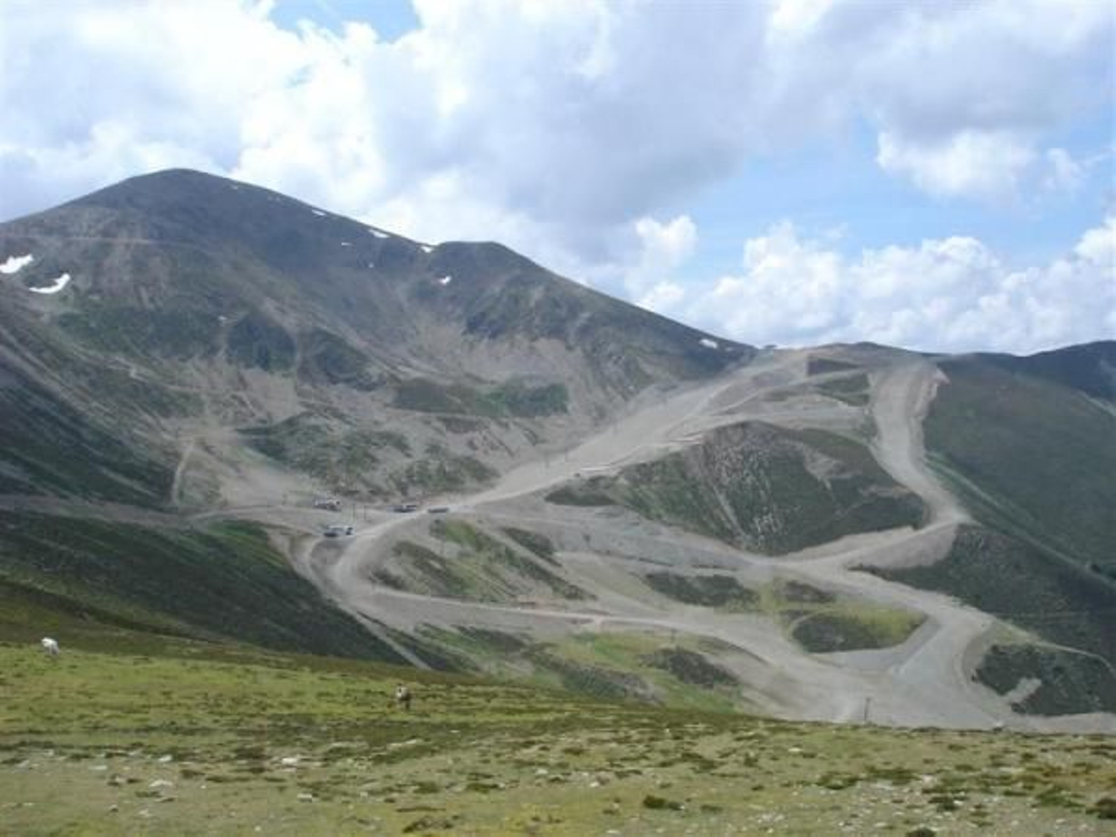 Pistas de esquí de la estación de Valdezcaray.