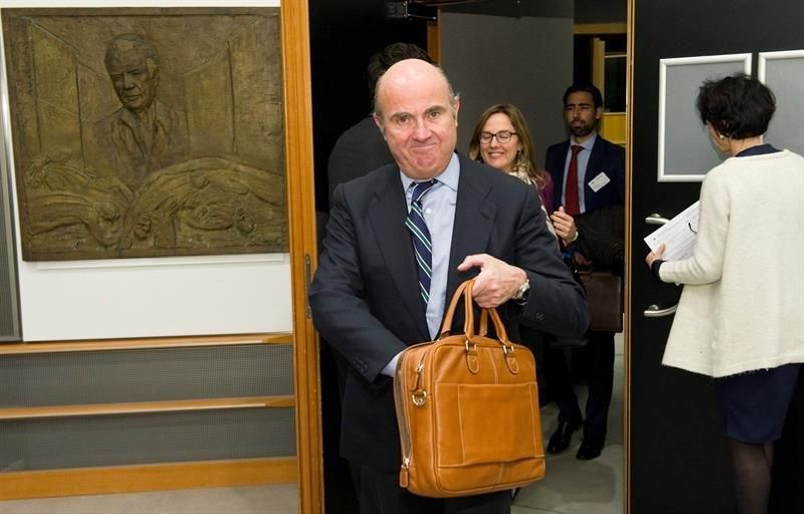 El ministro de Economía, Industria y Competitividad, Luis de Guindos