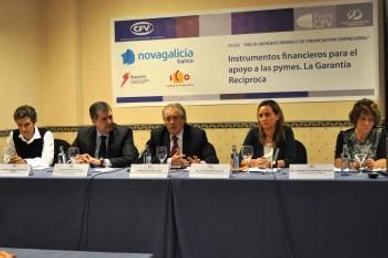 Sergio Horacio Quiroga, Santiago Novoa, Marcelino Otero, Elena Aranda y Margarita Fernández.