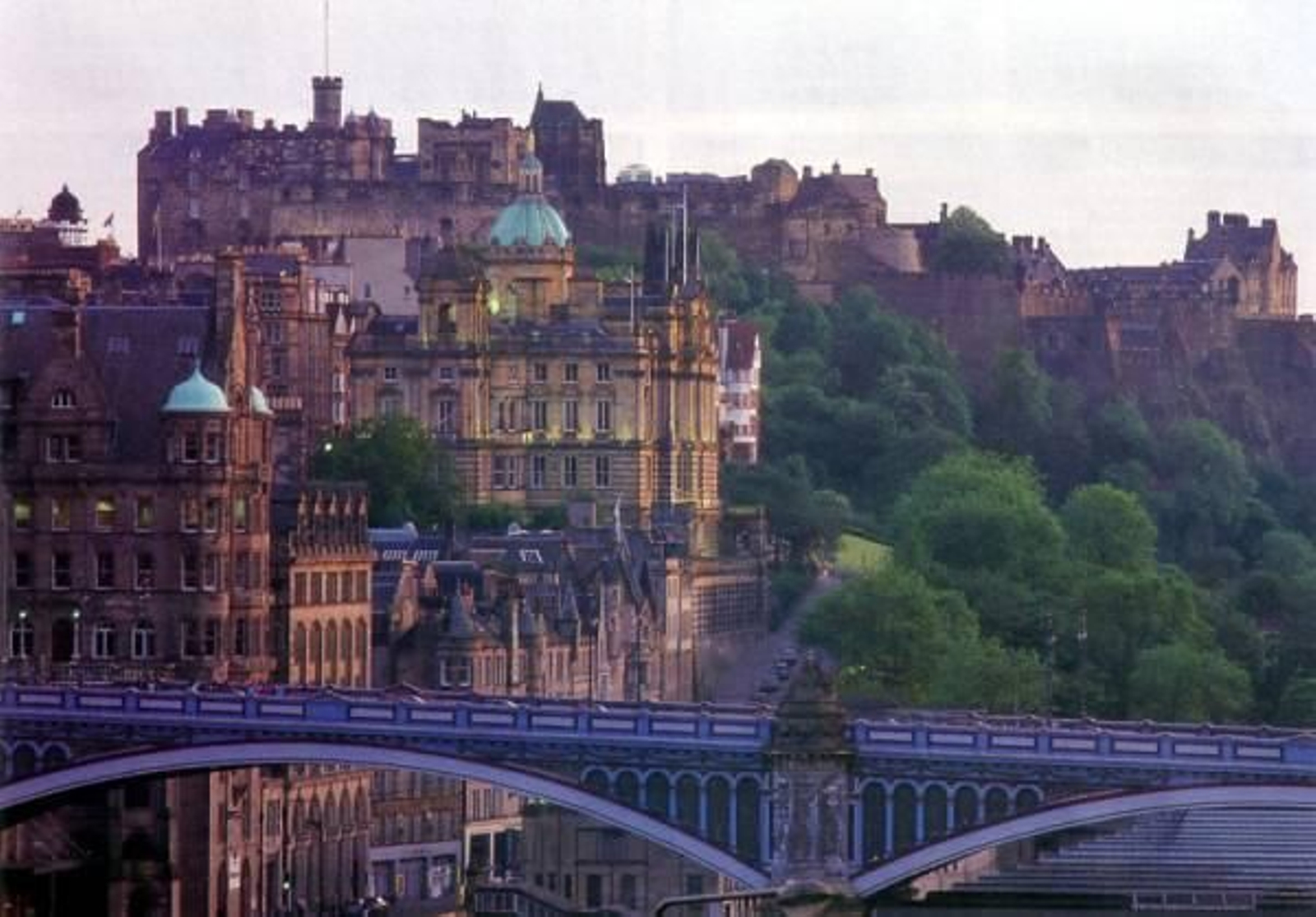 Vista de Edimburgo.
