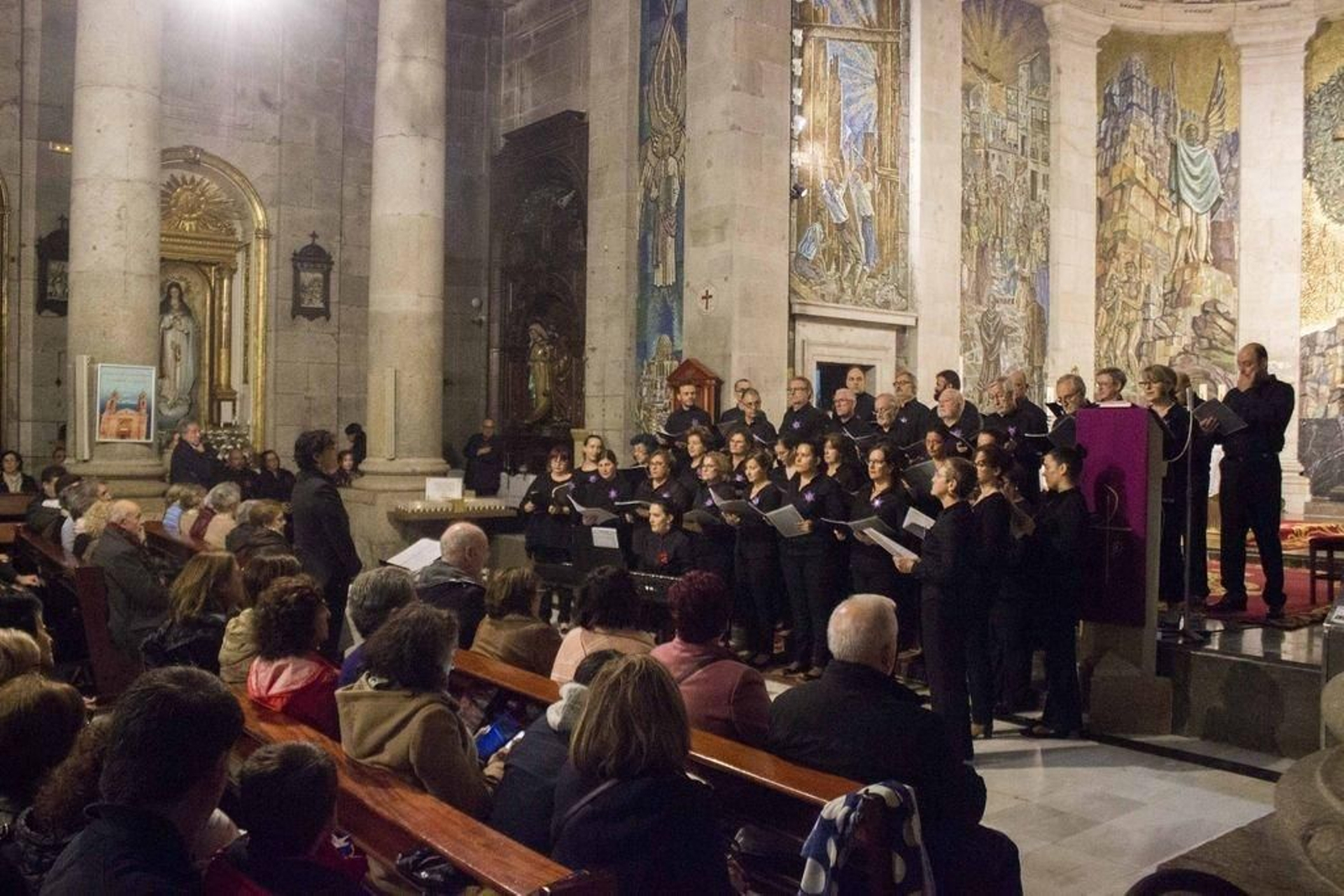 El Gli Amici Appassionati se estrenó ayer en la Concatedral.