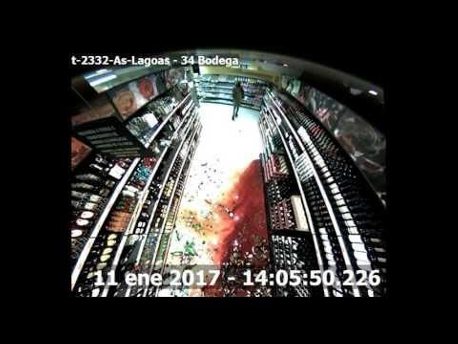 Las imágenes de las cámaras del Mercadona de As Lagoas