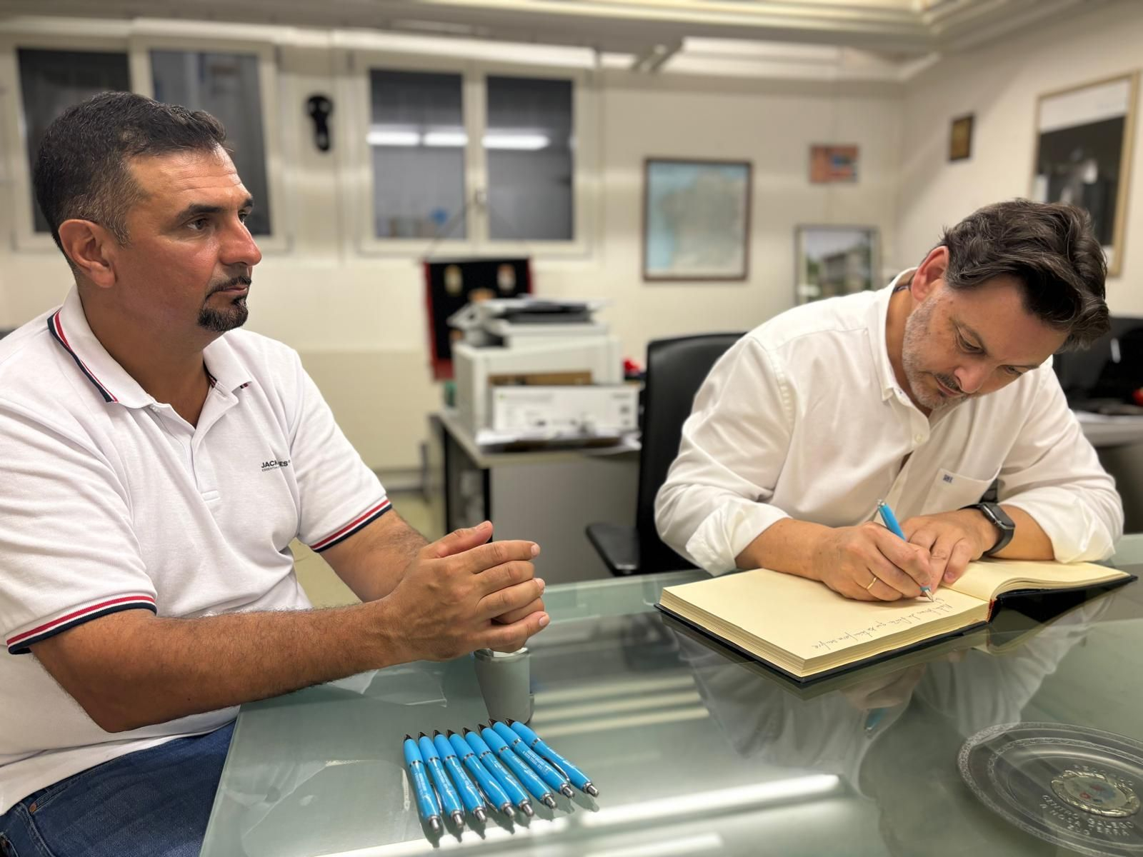 Miranda se encuentra con la comunidad gallega en su visita a Lucerna y Zug.