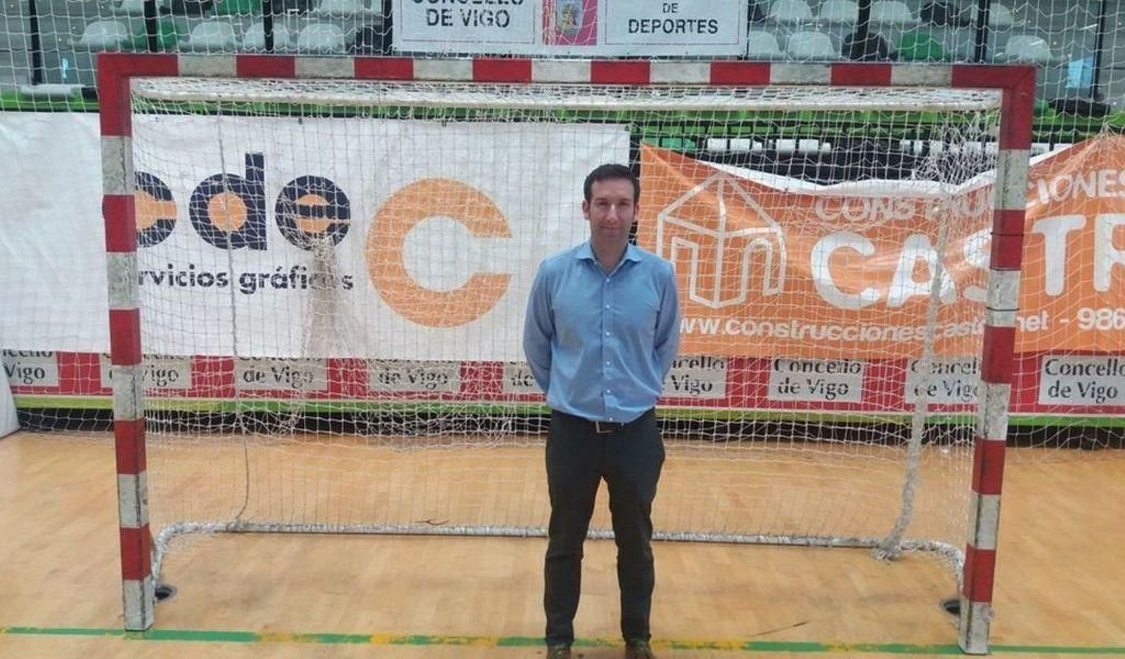 El presidente de la Gallega, en una imagen de archivo, en Navia.