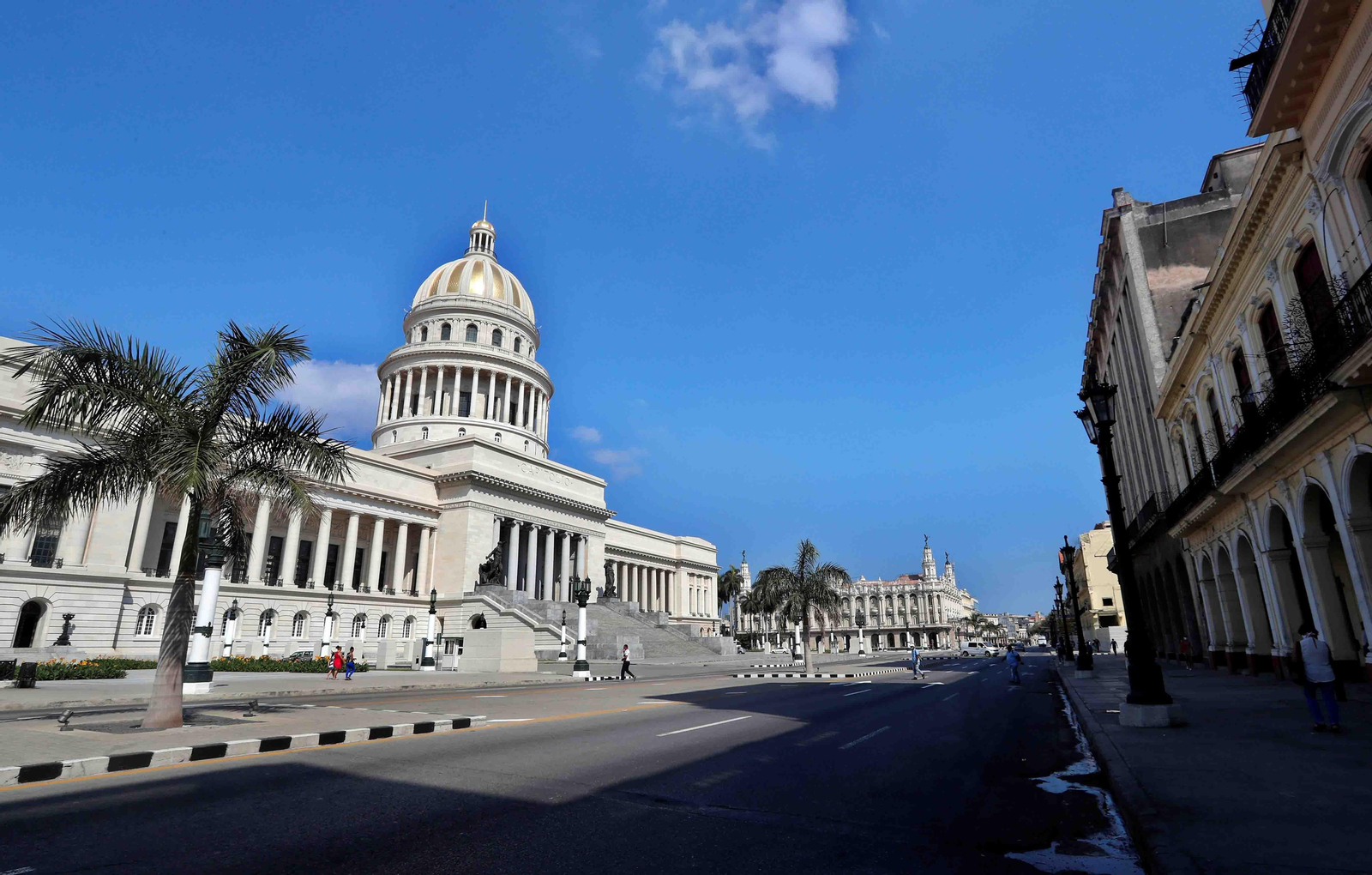 Vista del Capitolio, en La Habana. Archivo. EFE/Ernesto Mastrascusa