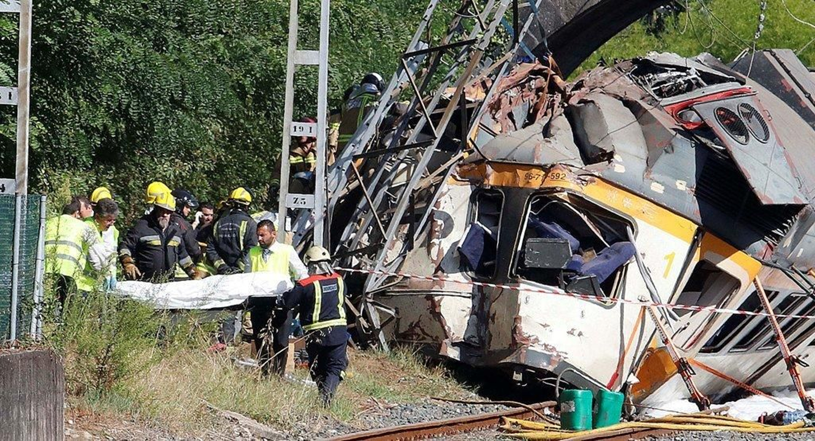 Descarrila un tren en Porriño  Foto JV Landín 59