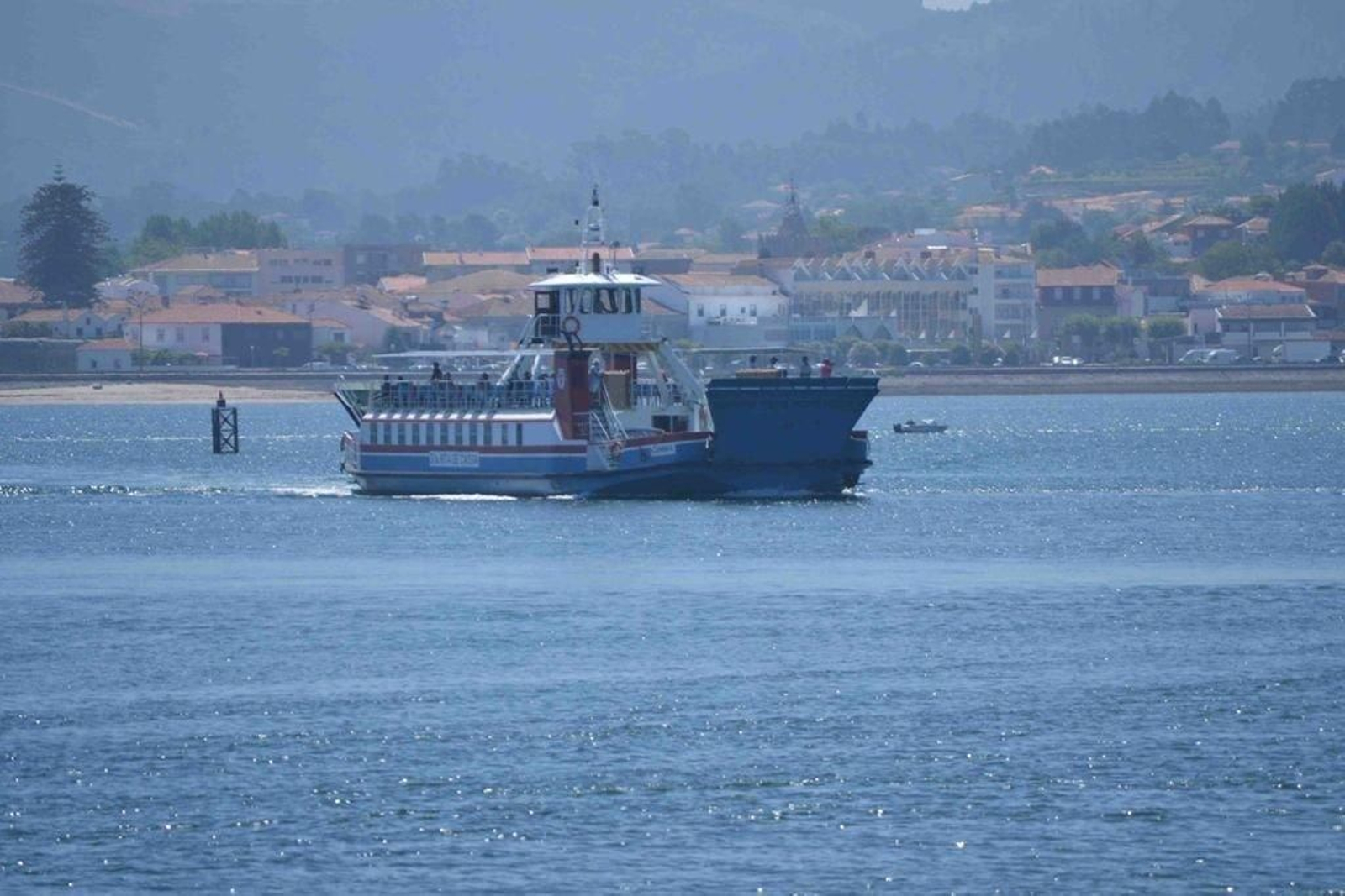 El ferry de A Guarda no saldrá el sábado a las 19.30 horas de Caminha.