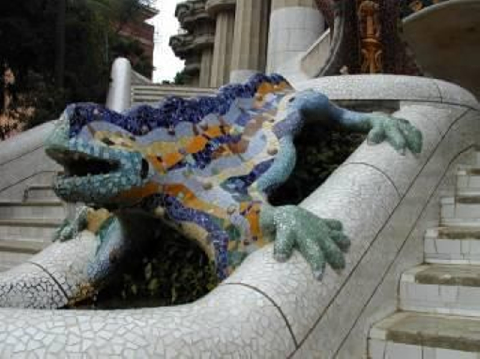El dragón de Gaudí.