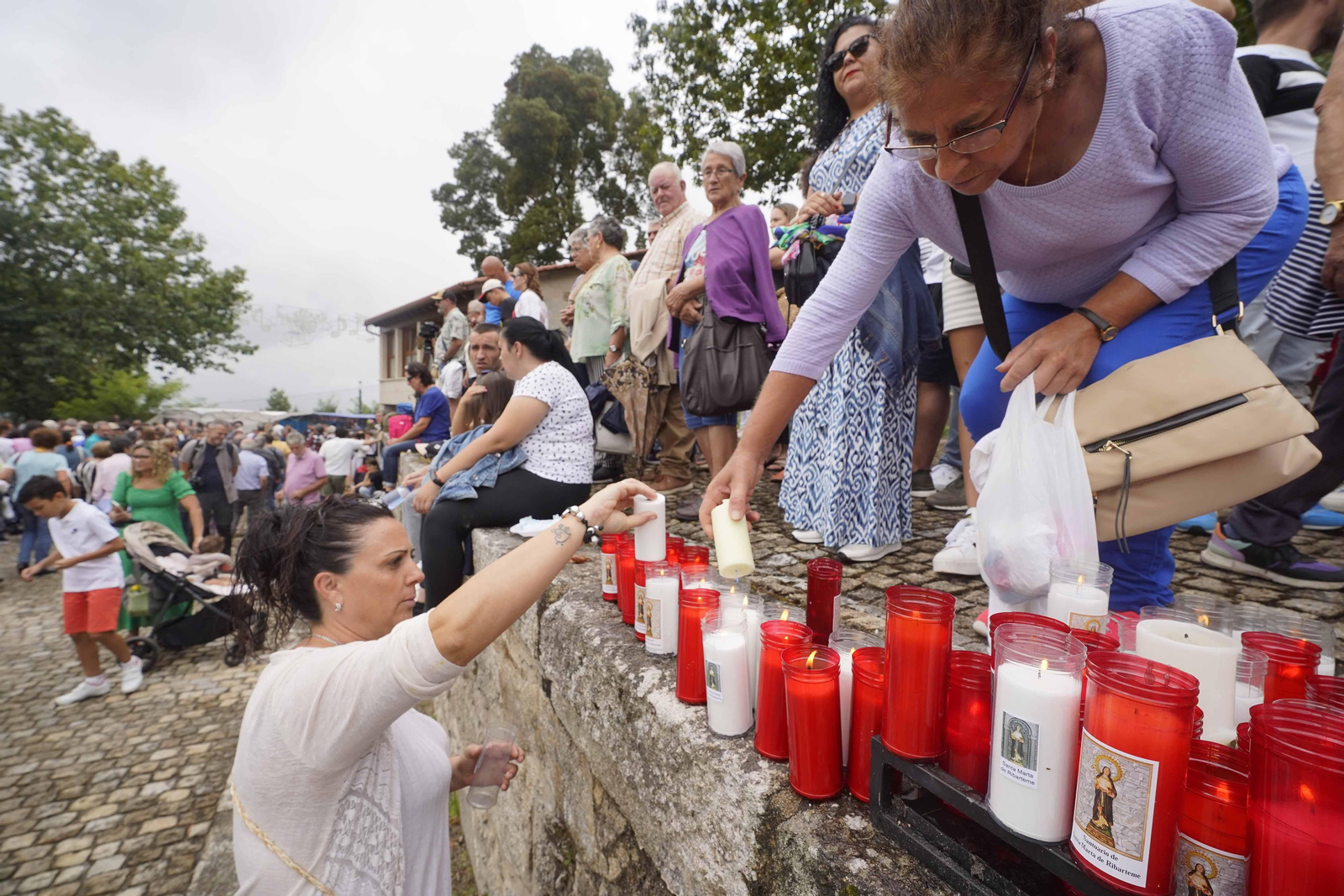 Procesión de Santa Marta de Ribarteme.