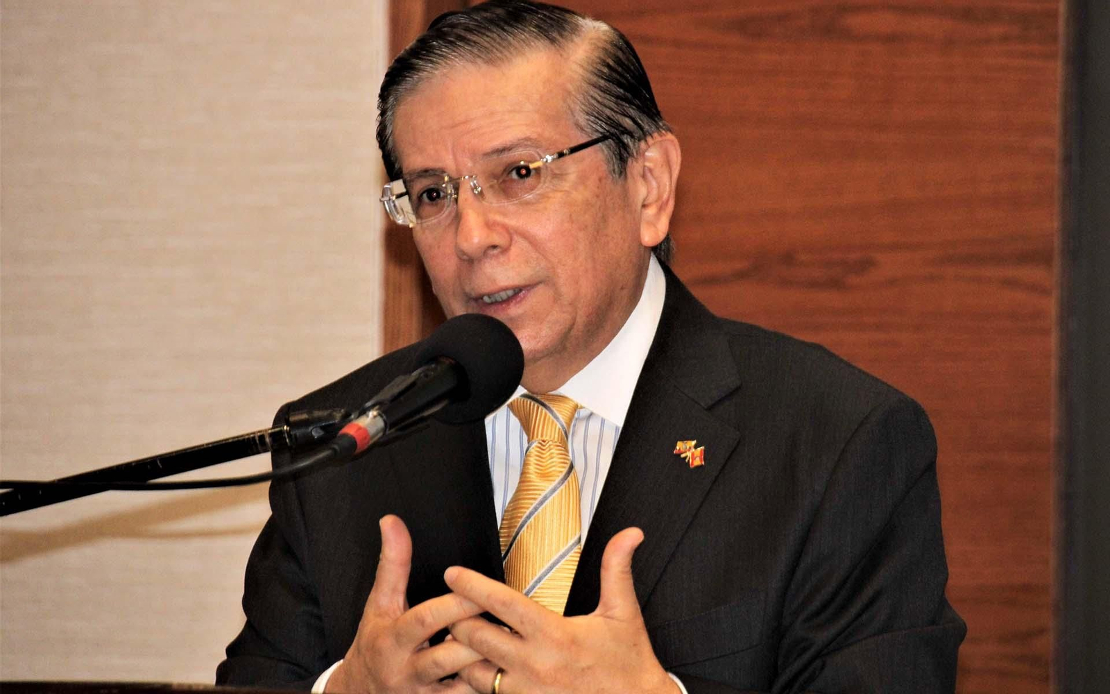 El embajador ecuatoriano designado en España, Pascual Del Cioppo, ha presentado su renuncia al cargo tras el escándalo que ha suscitado con sus declaraciones en las últimas dos semanas. EFE/ Elías L. Benarroch