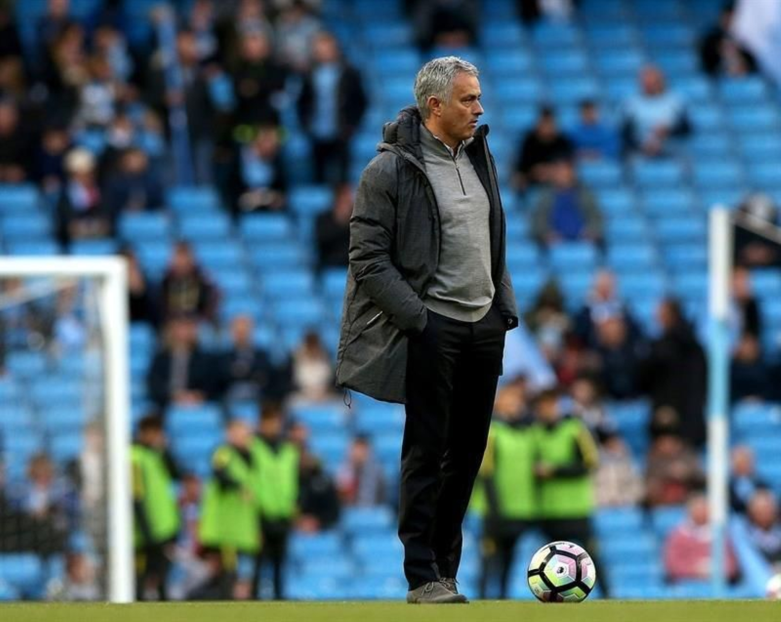 El técnico del Manchester United, José Mourinho