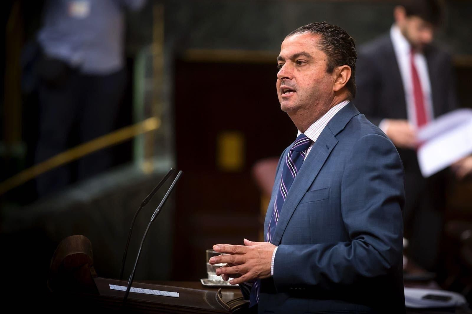 El portavoz adjunto del PP, José Alberto Martín-Toledano