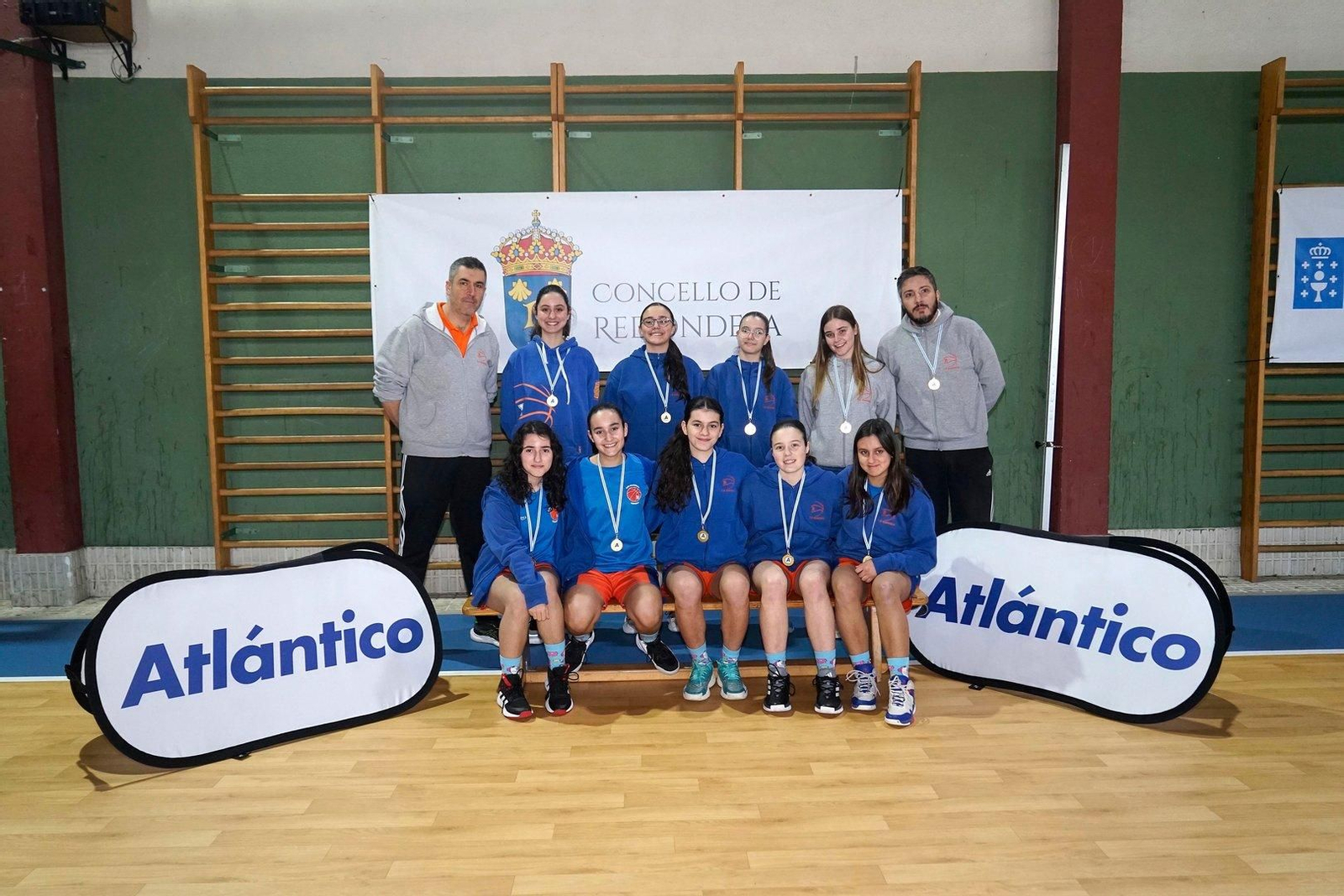 Presentación de los equipos del Club Baloncesto Redondela de la mano de +Deporte Atlántico.