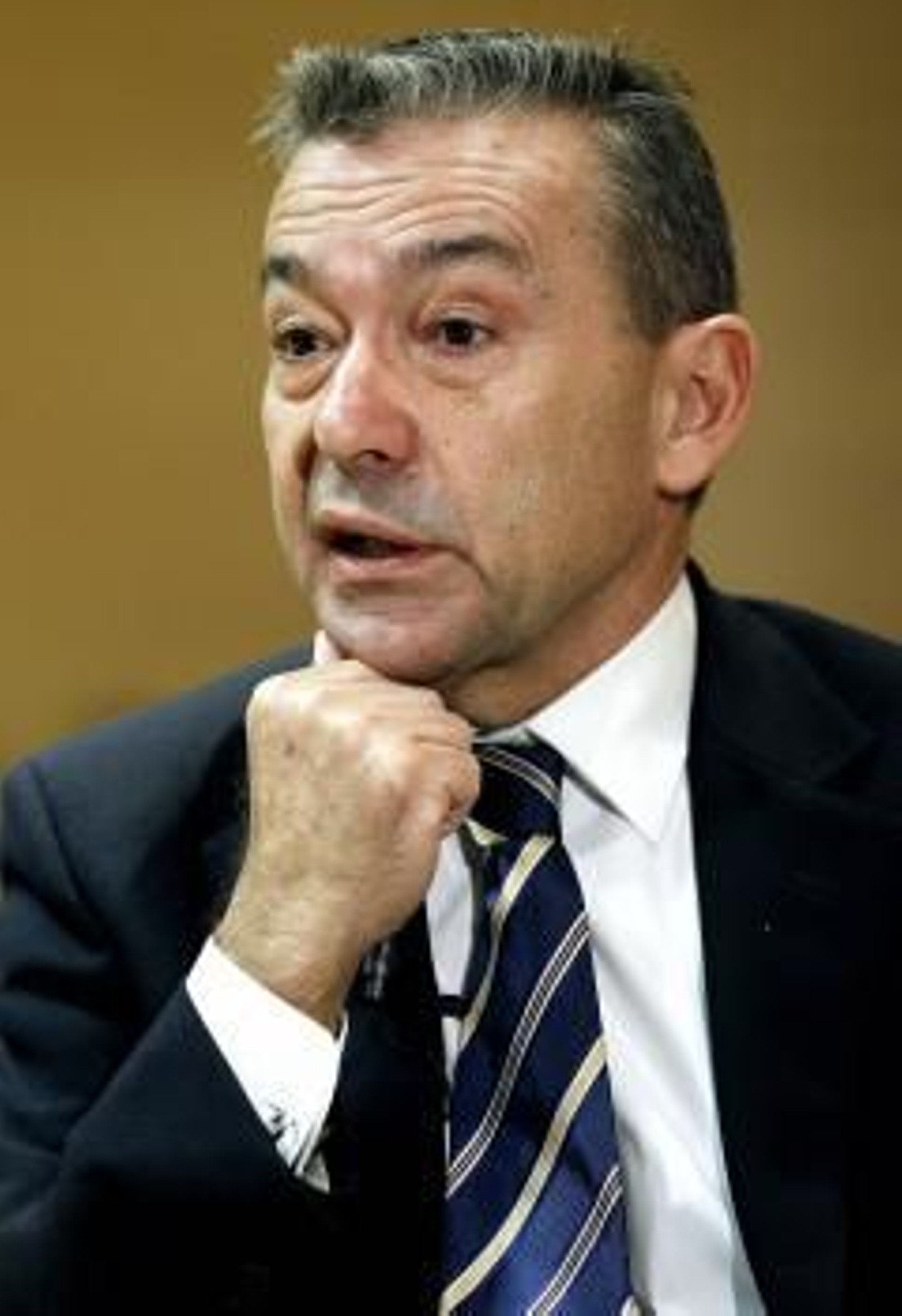 El presidente canario, Paulino Rivero