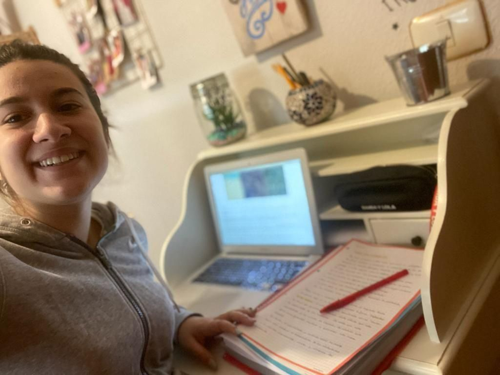 Laura Gómez, alumna del IES Ricardo Mella.