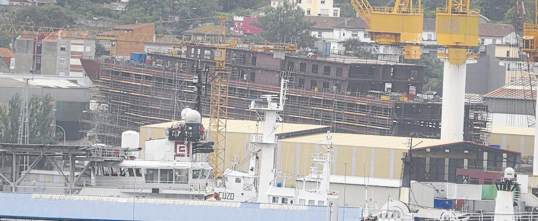 El crucero de lujo de Ritz-Carlton en Barreras cuya entrega está prevista para el cuarto trimestre de 2019.