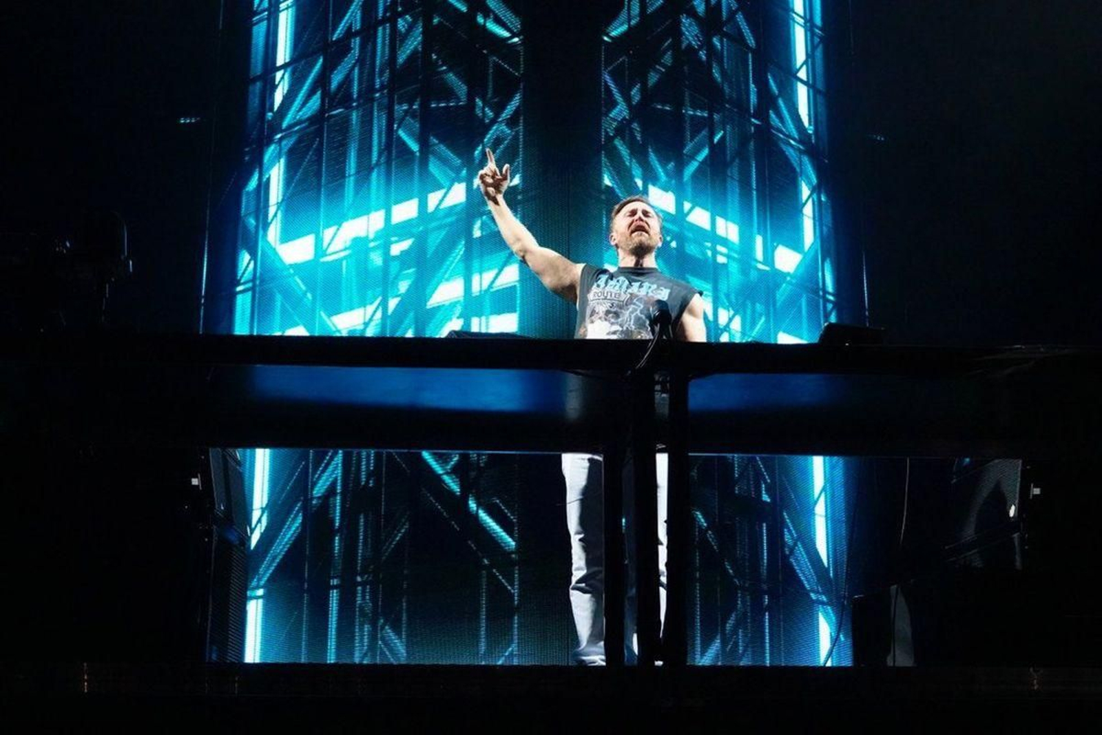 Imagen del concierto de David Guetta en Castrelos, uno de los últimos grandes espectáculos vividos en Vigo.