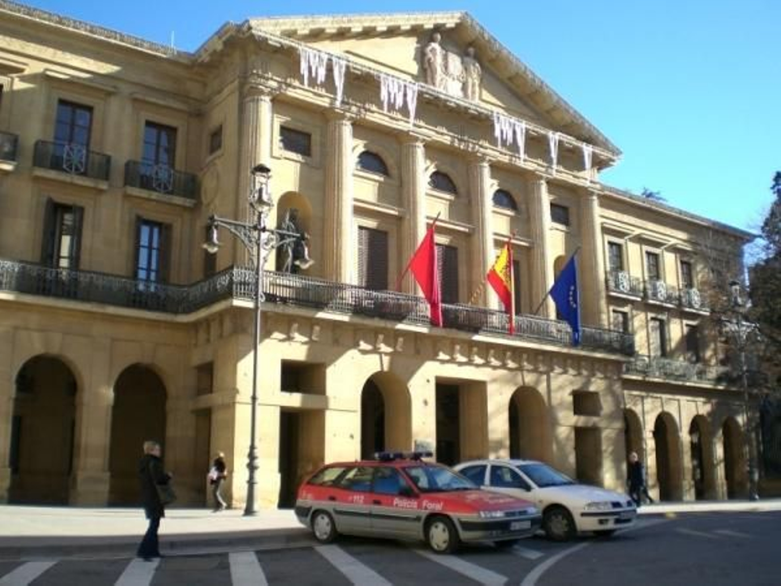 Palacio del Gobierno navarro.