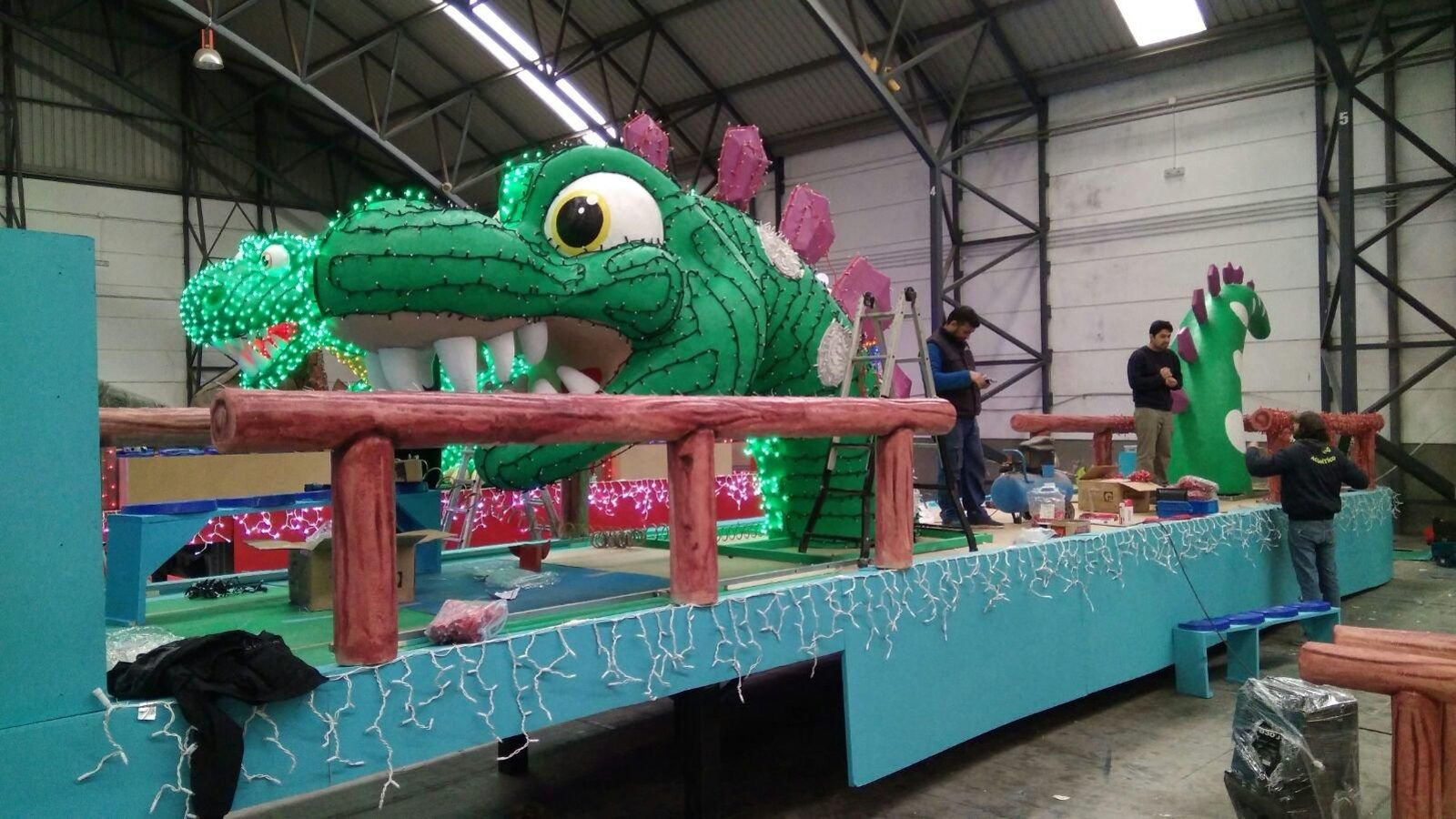 Las carrozas de los Reyes Magos de Vigo Foto Vicente 5