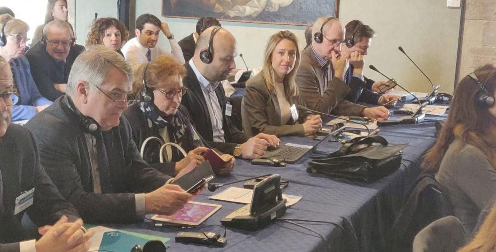 Virginia Marco asistió, en Palermo, (Italia), a la conferencia la Agenda Digital Europea del Comité de las Regiones