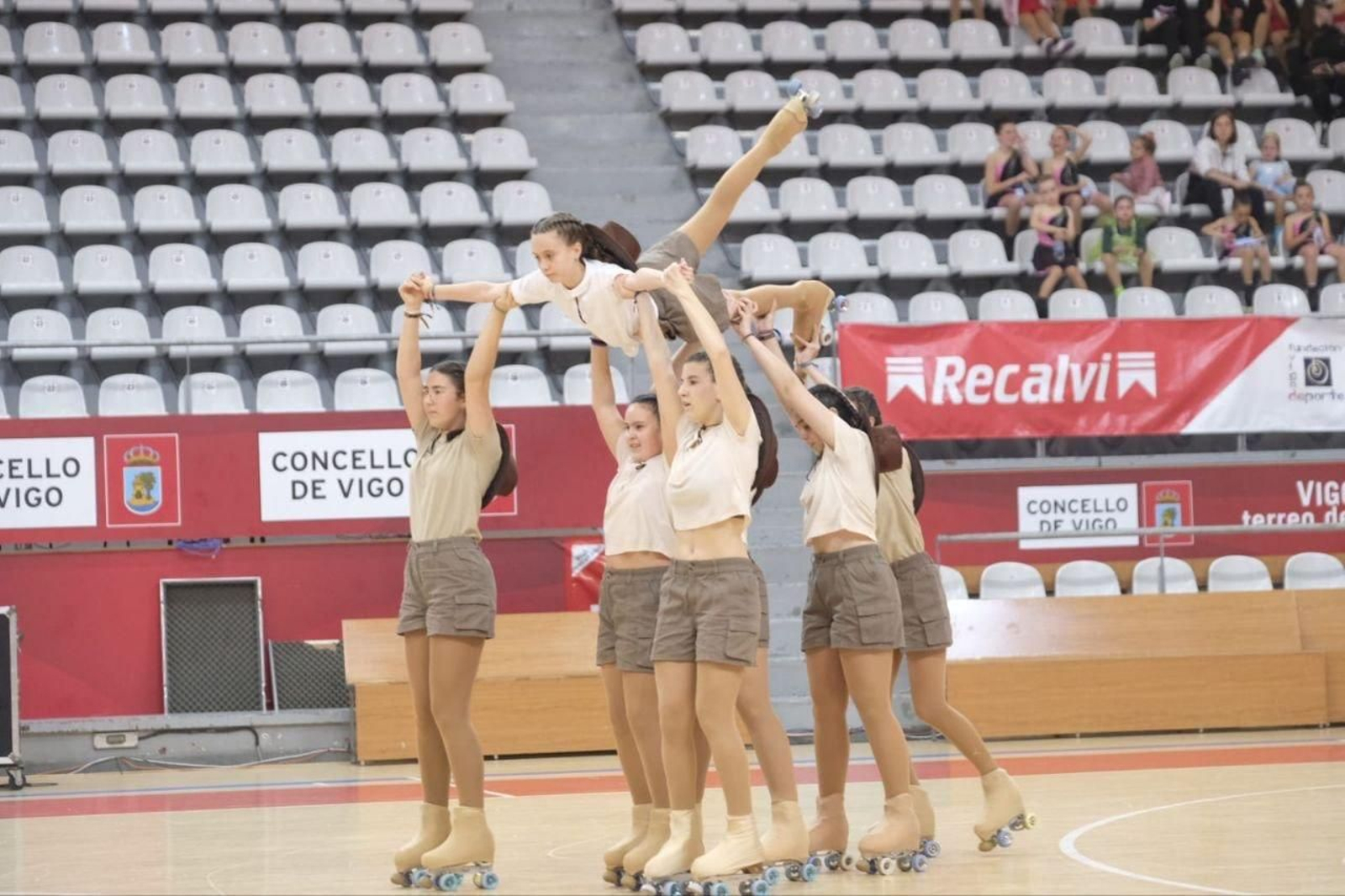 Celebración del Día do Patín en As Travesas.