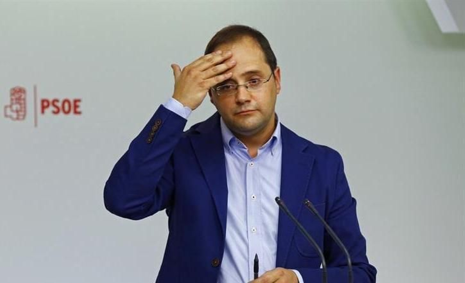 El secretario de Organización del PSOE, César Luena