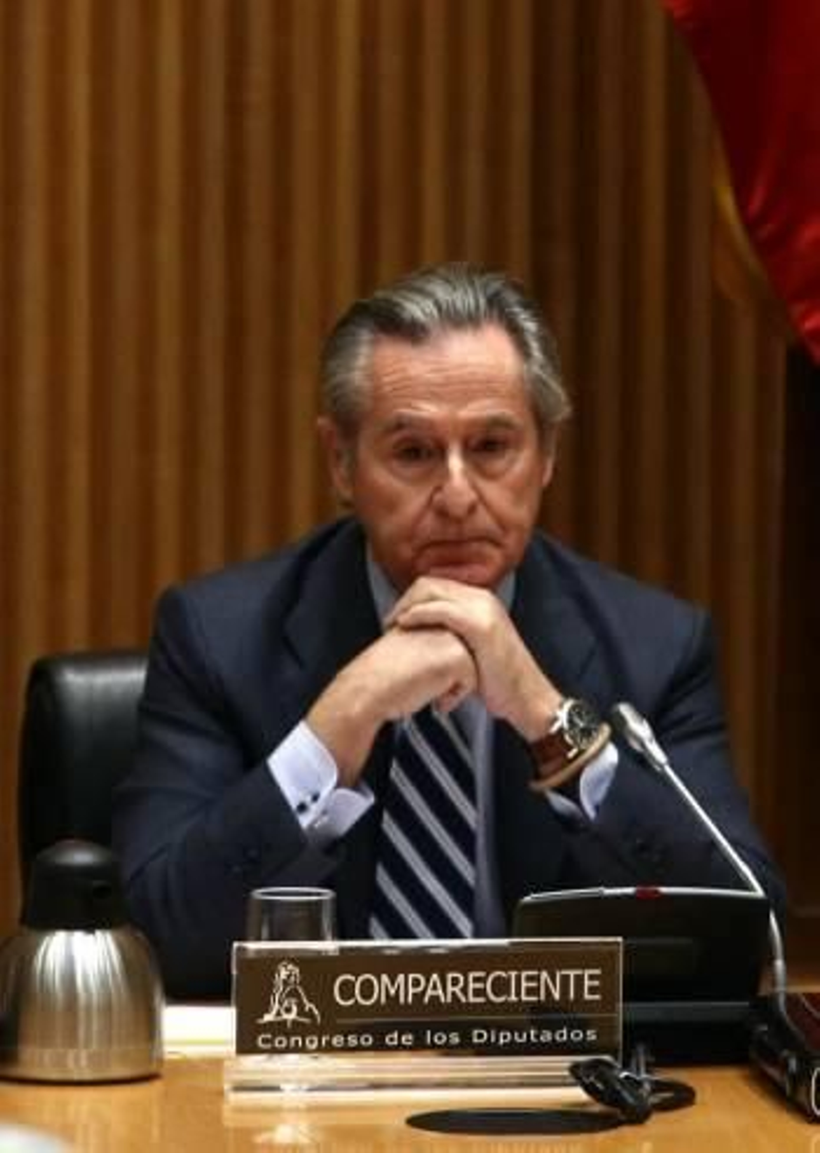 Miguel Blesa compareció en noviembre de 2012 en el Congreso. (Foto: ARCHIVO)