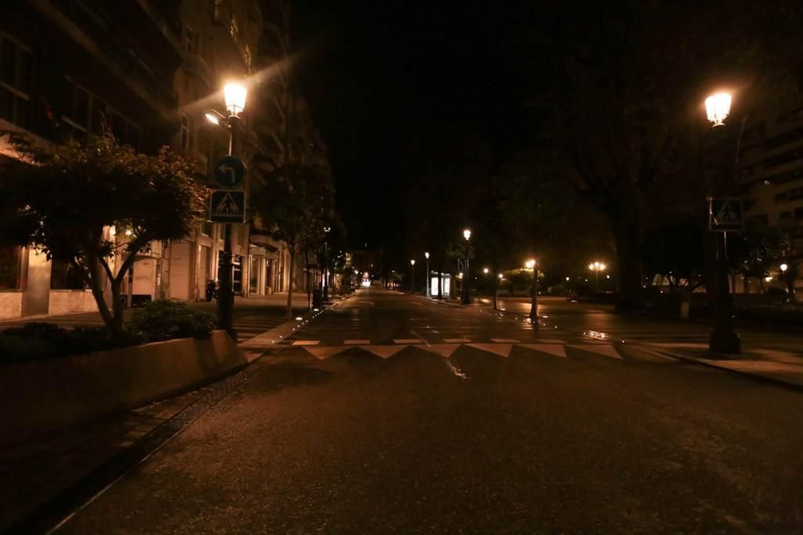 El confinamiento nocturno vacía Vigo 6