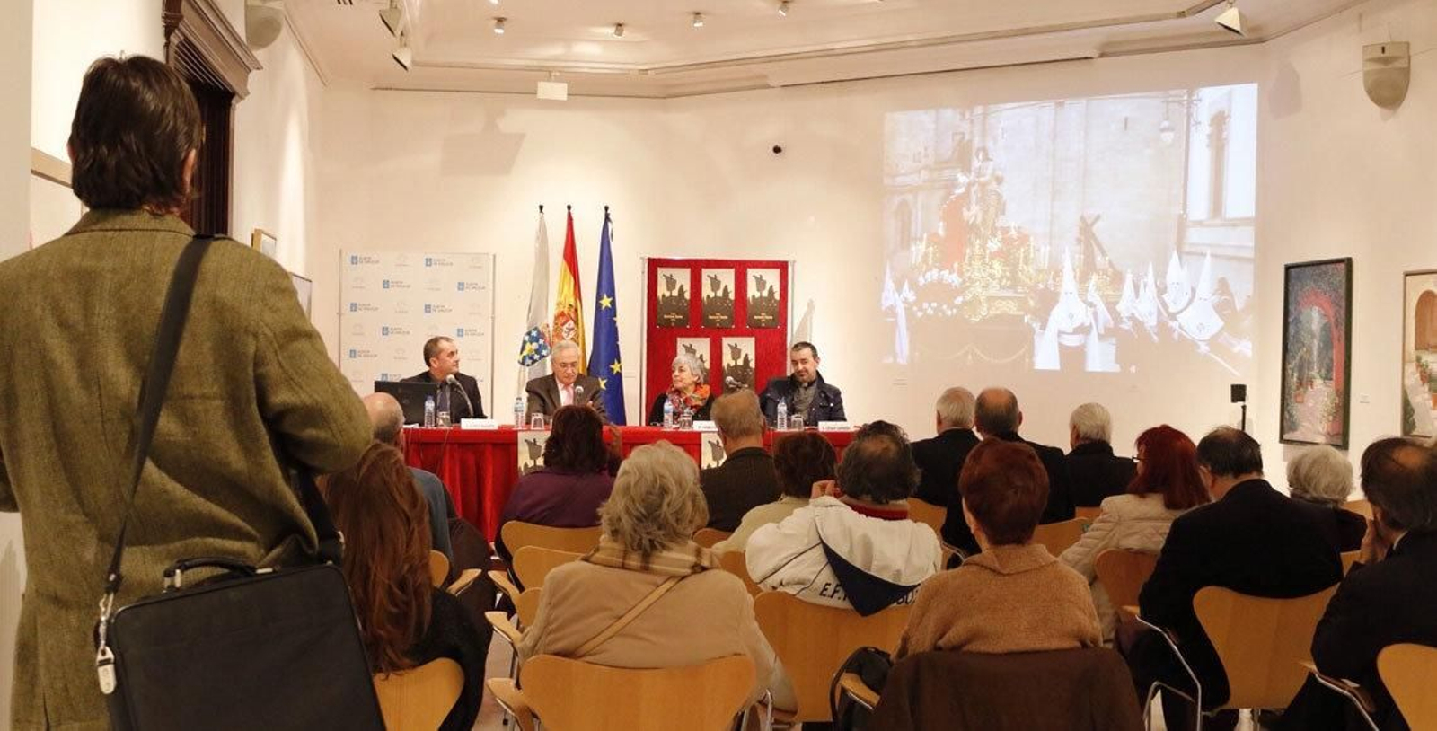 Presentación de los actos de la Semana Santa en Lugo, en la Casa de Galicia de Madrid.