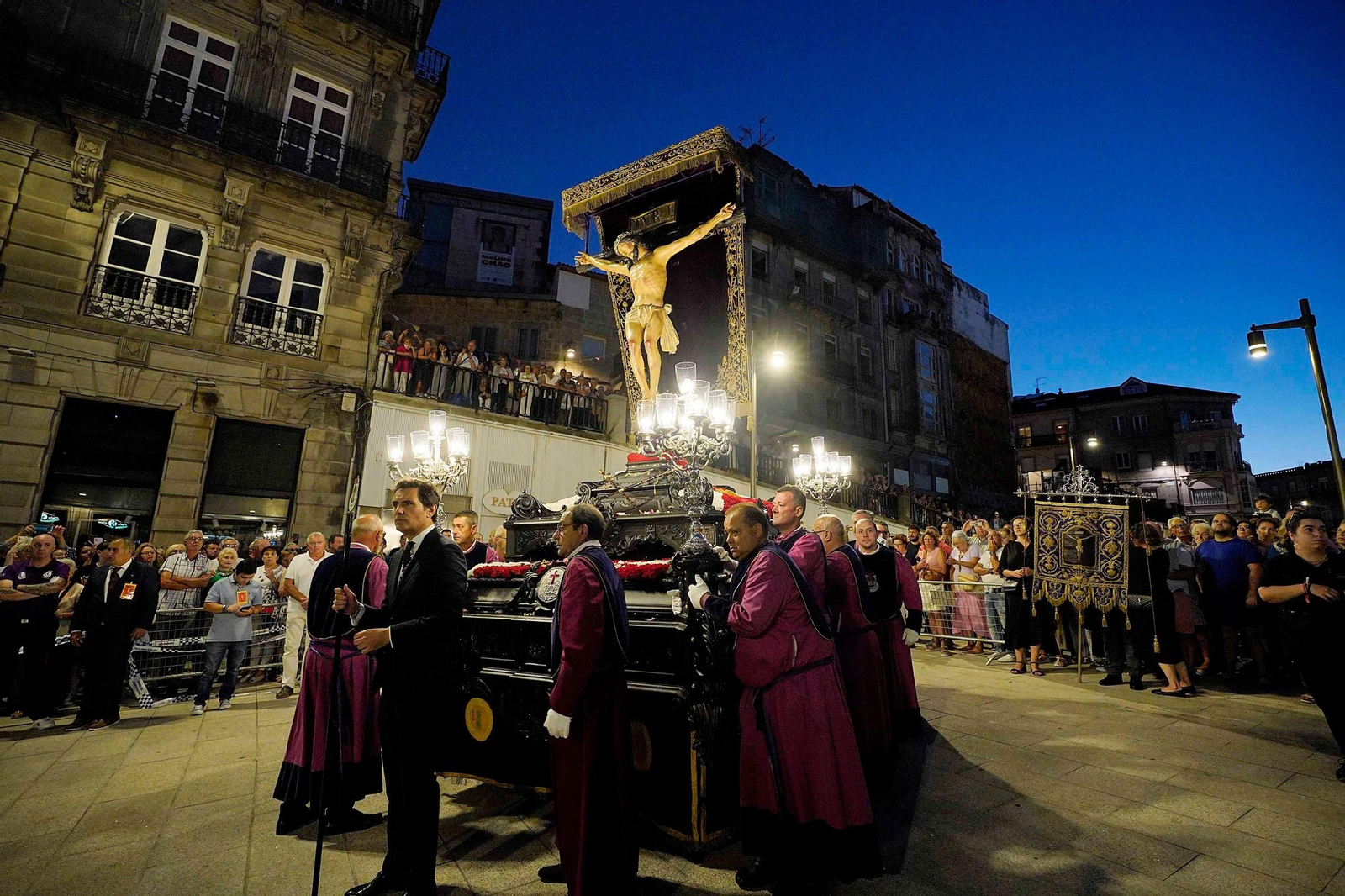 Procesión del Cristo de la Victoria en Vigo. // J.V. Landín