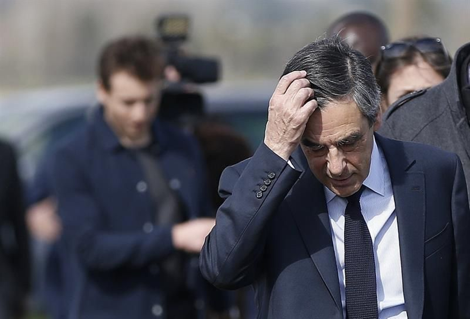 El candidato conservador a la Presidencia francesa, François Fillon