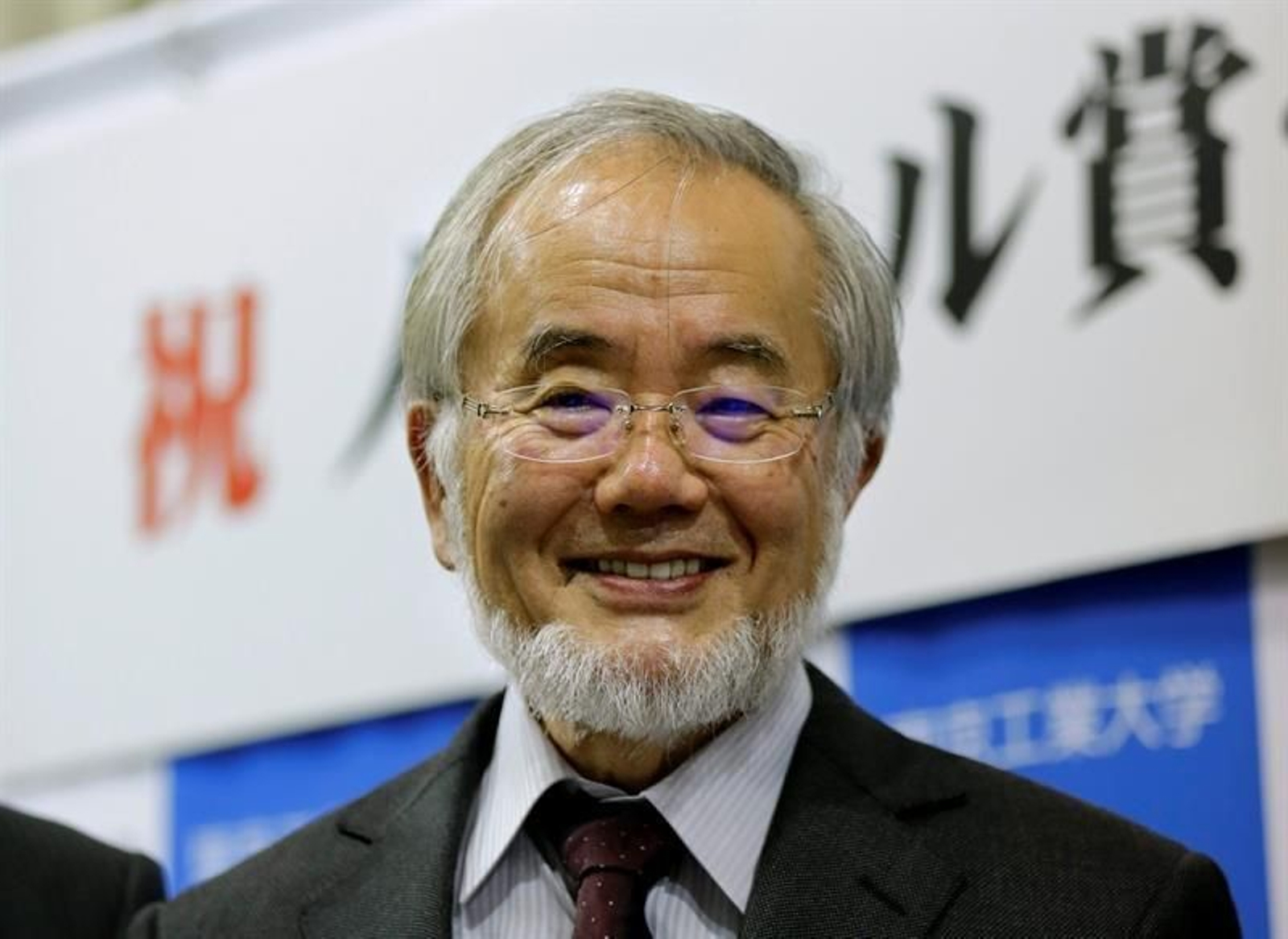 El científico japonés Yoshinori Ohsumi