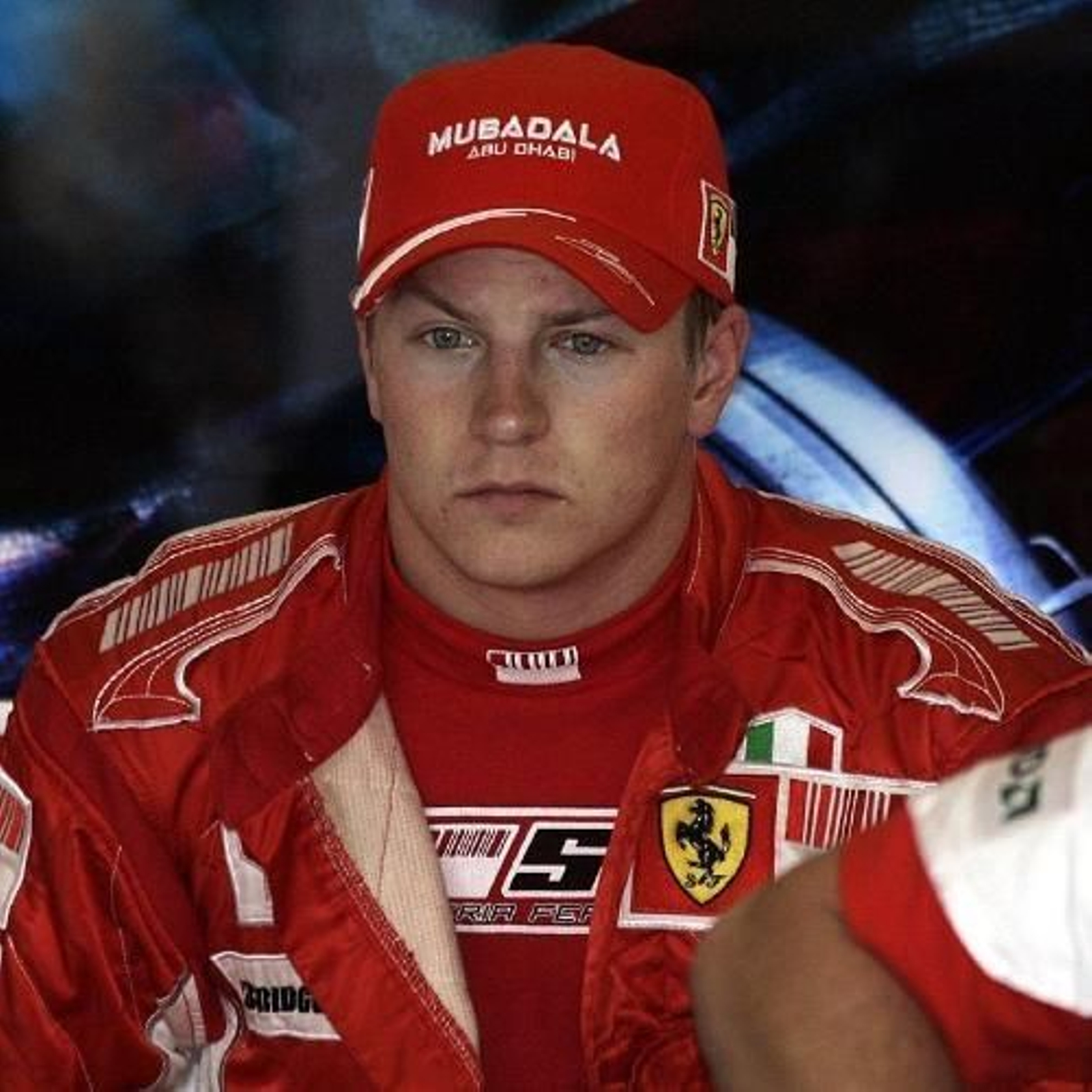 El piloto finlandés Kimi Raikkonen.