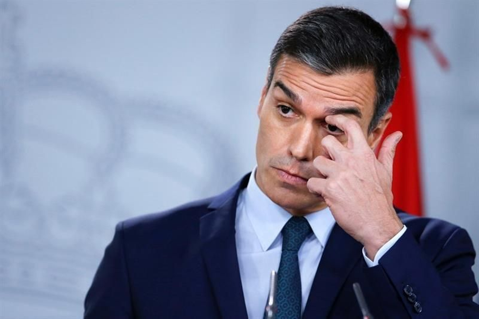 El presidente del Gobierno en funciones, Pedro Sánchez