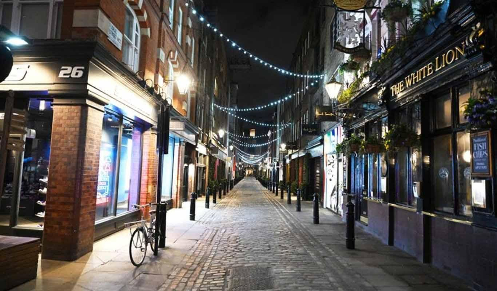 Calles del Reino Unido vacías (EFE)