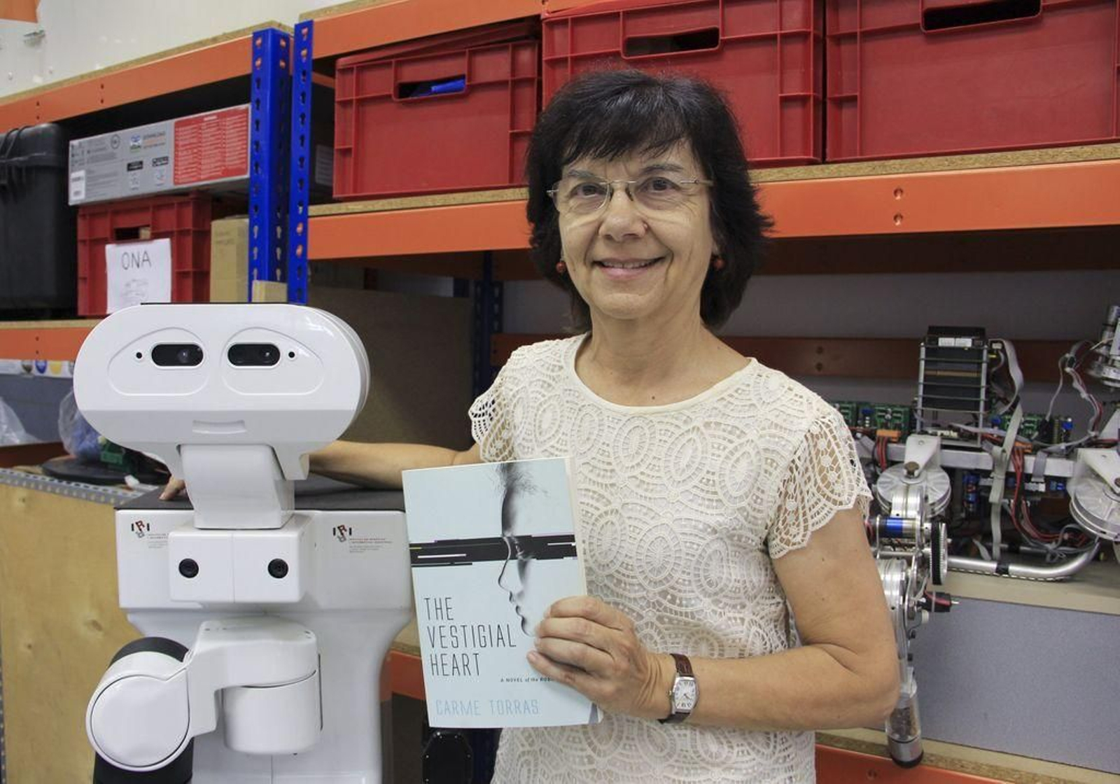 Carme Torras, una de las ponentes principales del congreso de inteligencia artificial que acoge Compostela.