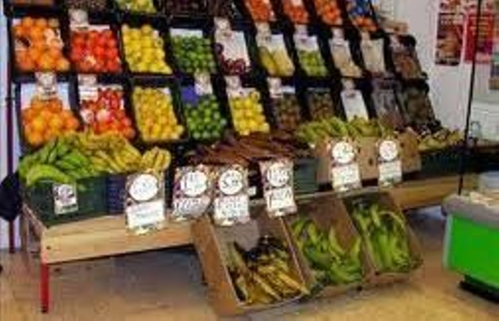 En la imagen, una frutería.