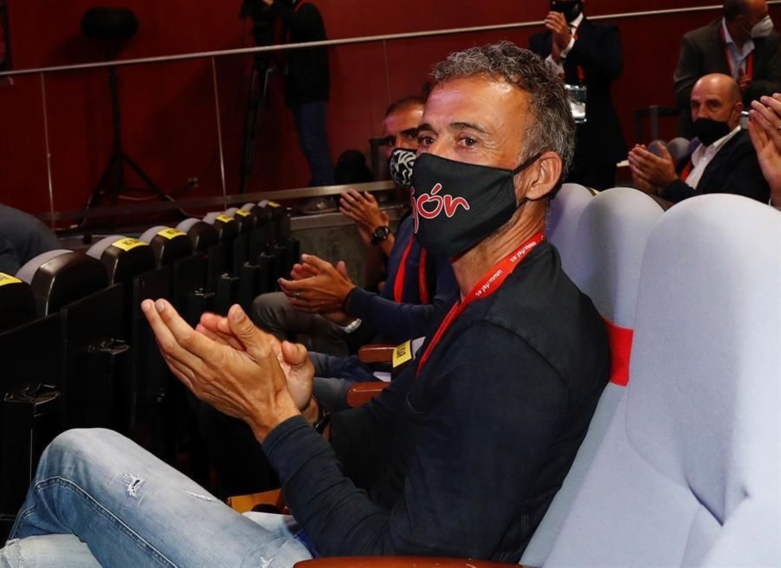 El seleccionador nacional de fútbol Luis Enrique