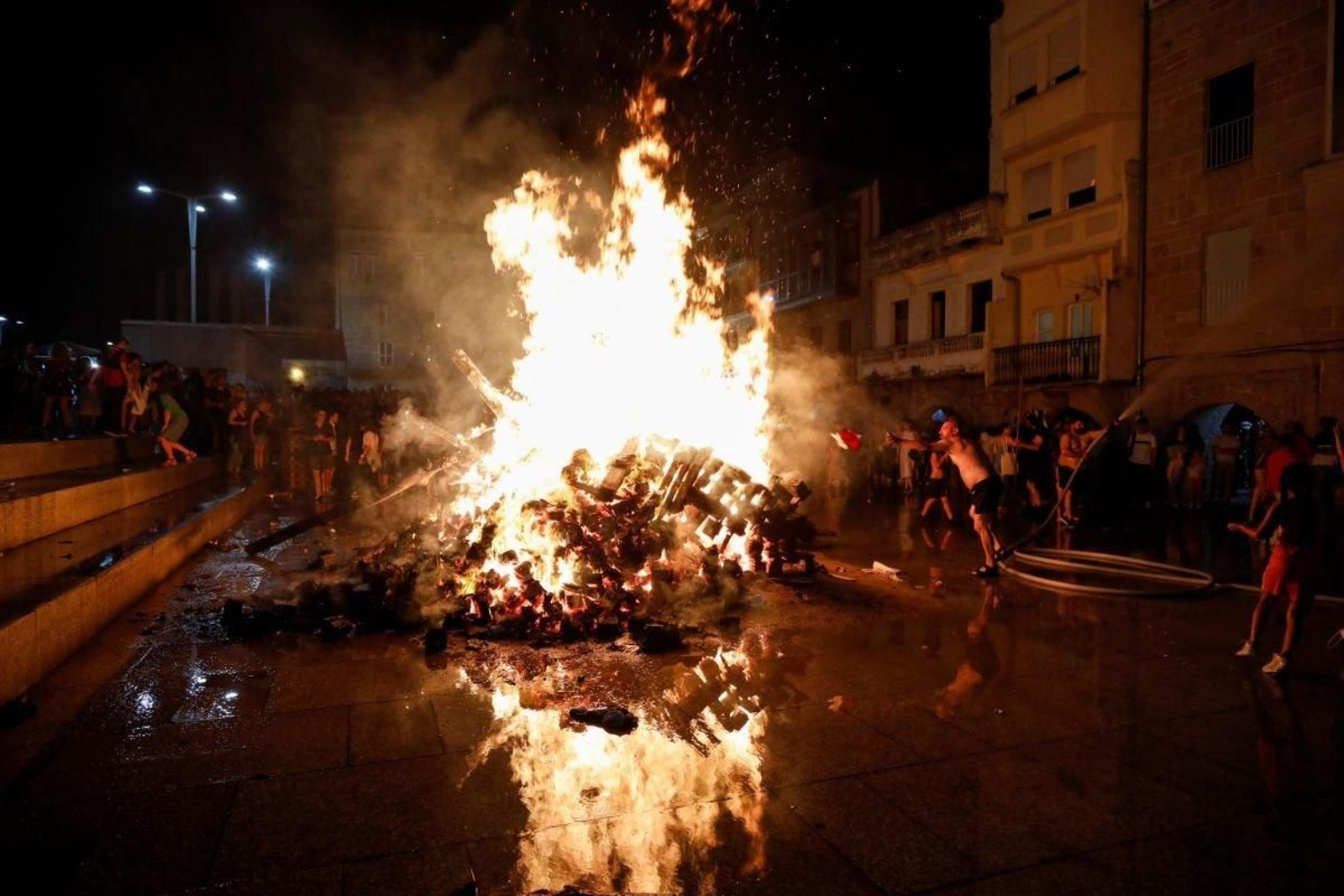O Berbés volverá a contar con su tradicional hoguera en la alameda por San Xoán