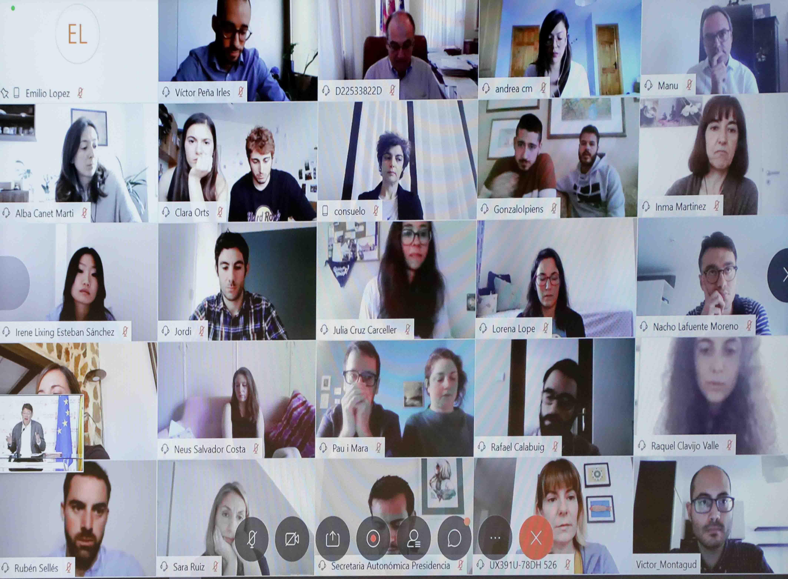 Comunidad Valenciana jóvenes Europa web