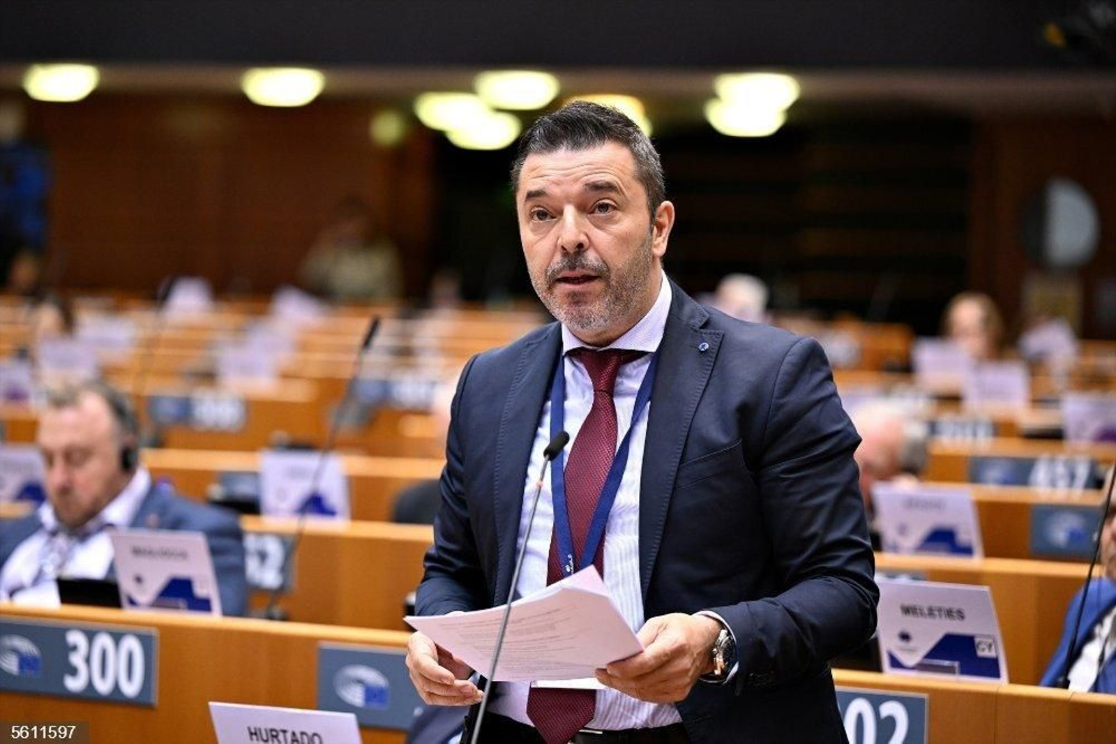 En la imagen, el director general de Acción Exterior de la Junta de Extremadura, Pablo Hurtado.