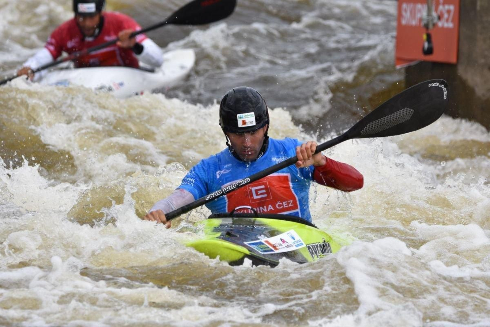 Ochoa obtuvo la clasificación para los Juegos en la modalidad de kayak cross, que debuta en una cita olímpica.